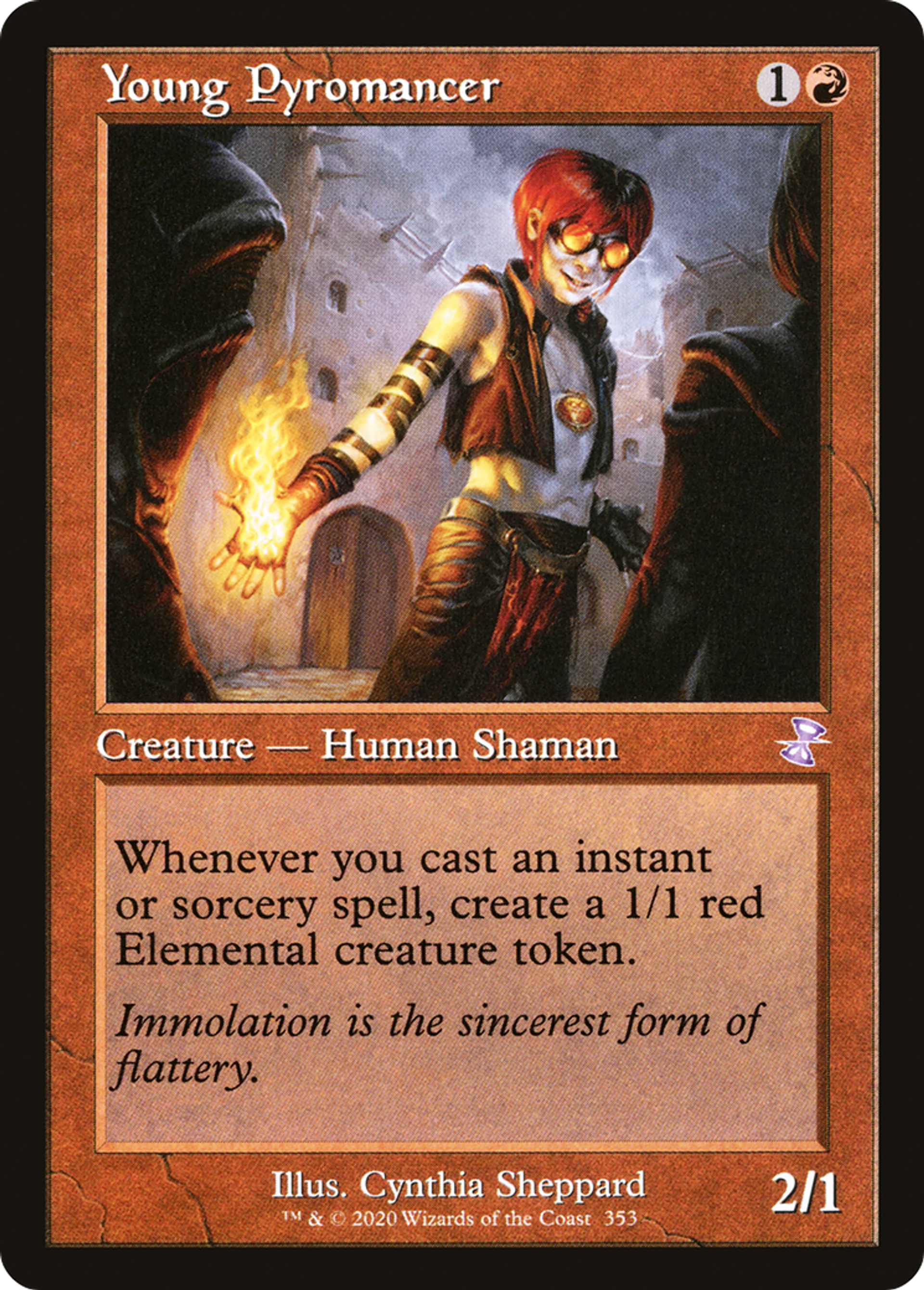 Jeune pyromancien — Time Spiral Remastered — Magic: The Gathering