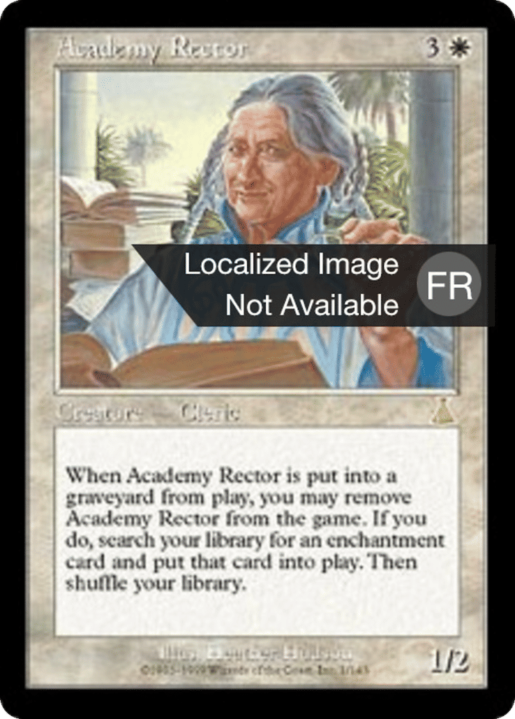Recteur de l'Académie — Urza's Destiny — Magic: The Gathering