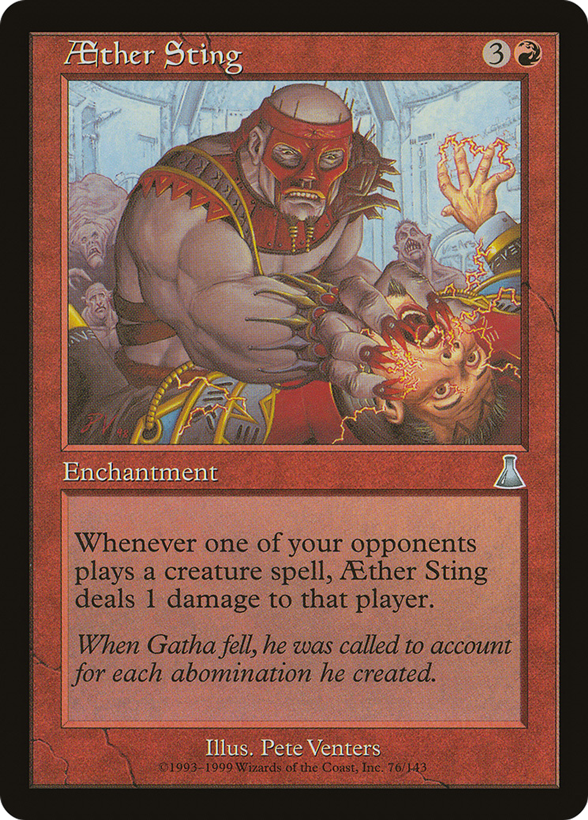 Piqûre d'Aether — Urza's Destiny — Magic: The Gathering