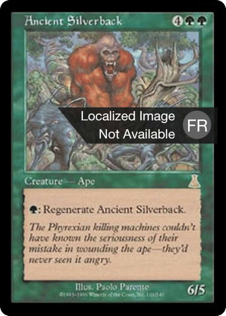 Vieux gorille à dos argenté — Urza's Destiny — Magic: The Gathering