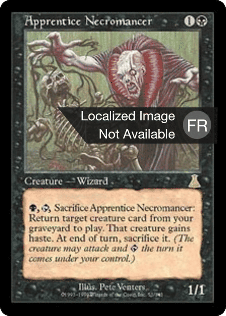 Apprenti nécromancien — Urza's Destiny — Magic: The Gathering