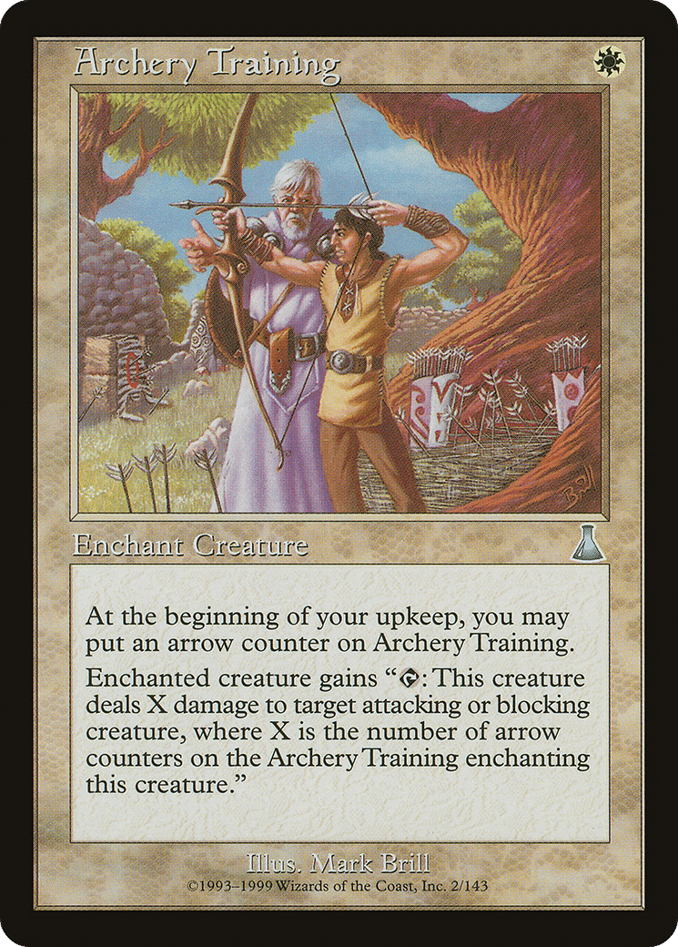 Archery Training — Urza's Destiny — Magic: The Gathering