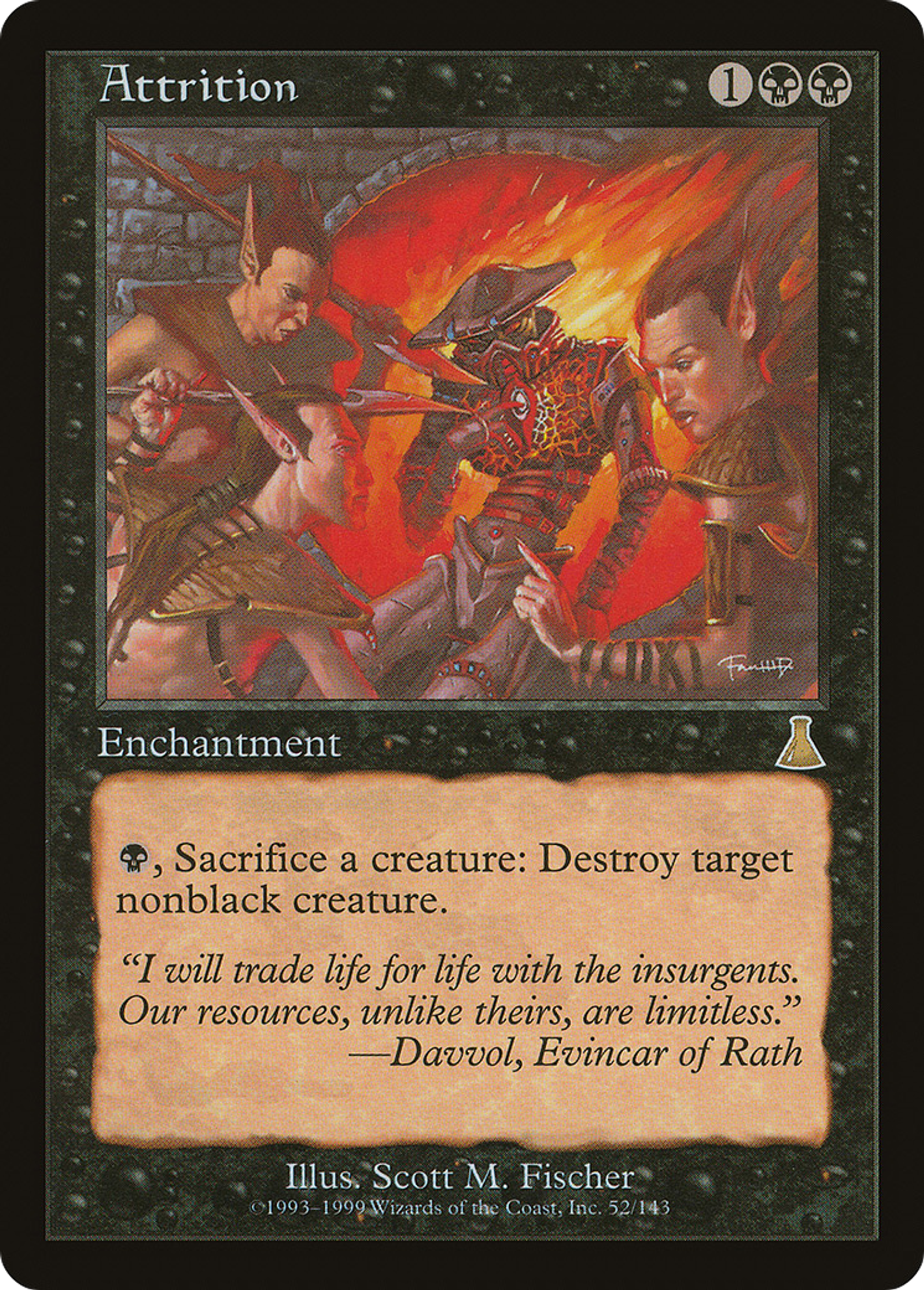 Attrition — Urza's Destiny — Magic: The Gathering
