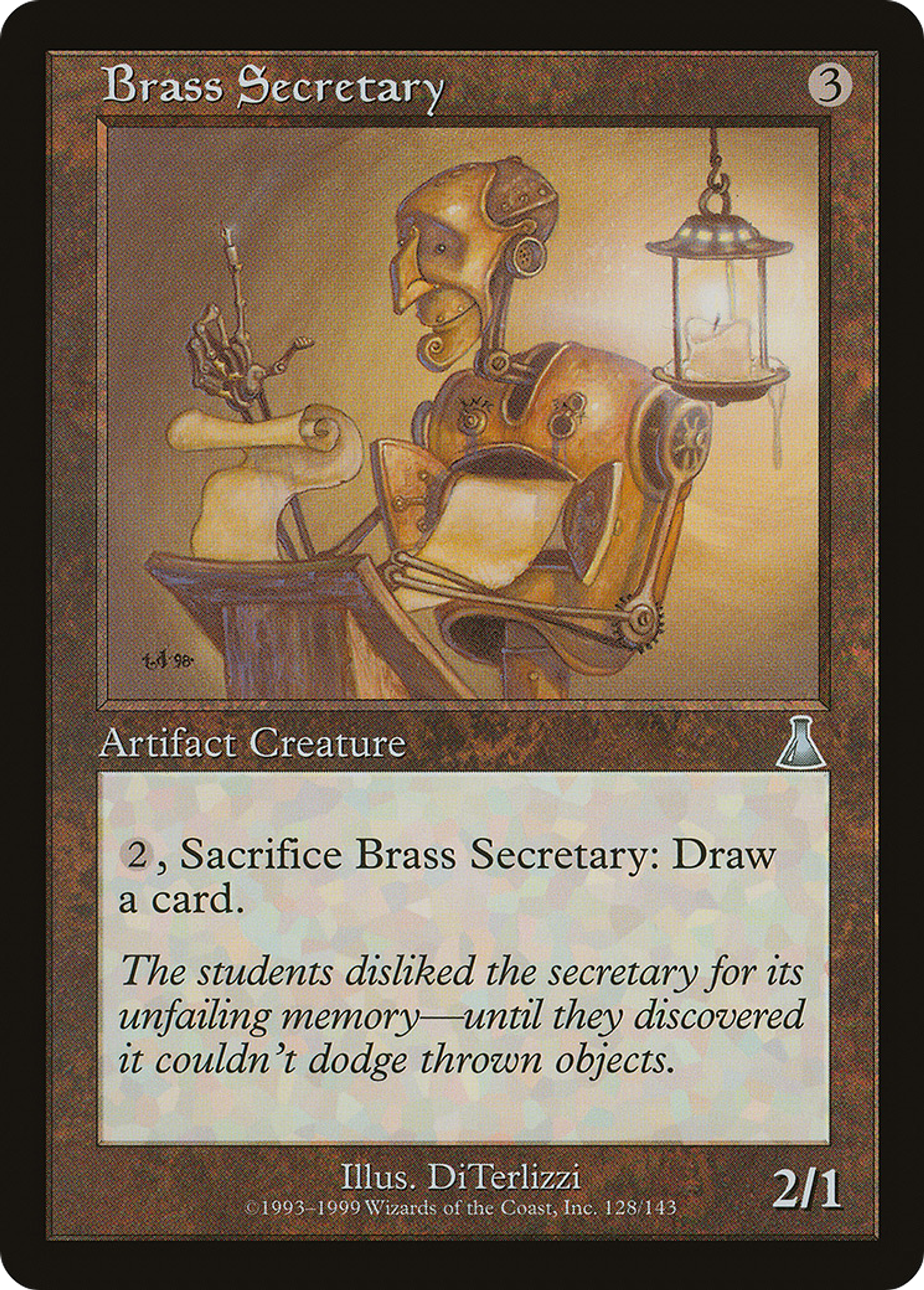 Secrétaire d'Airain — Urza's Destiny — Magic: The Gathering