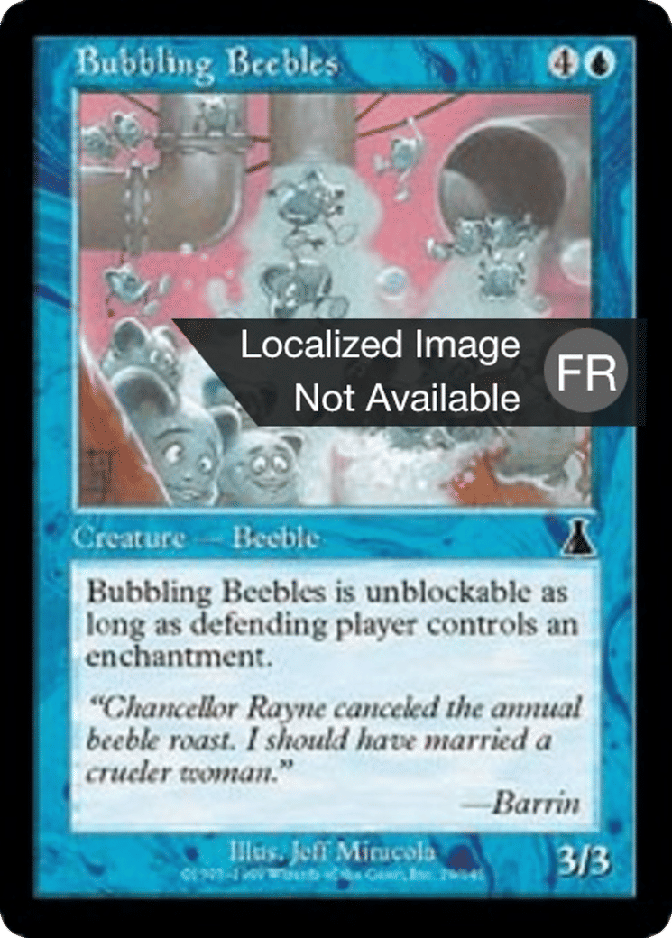 Bibules Bouillonants — Urza's Destiny — Magic: The Gathering