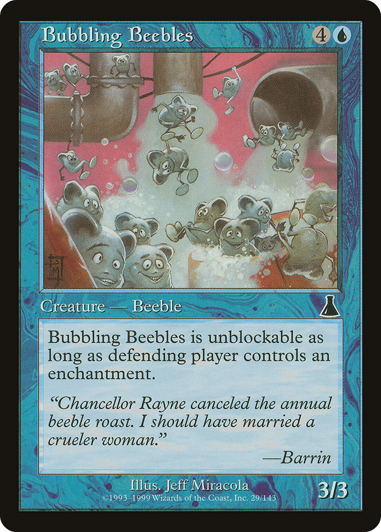 Bubbling Beebles — Urza's Destiny — Magic: The Gathering