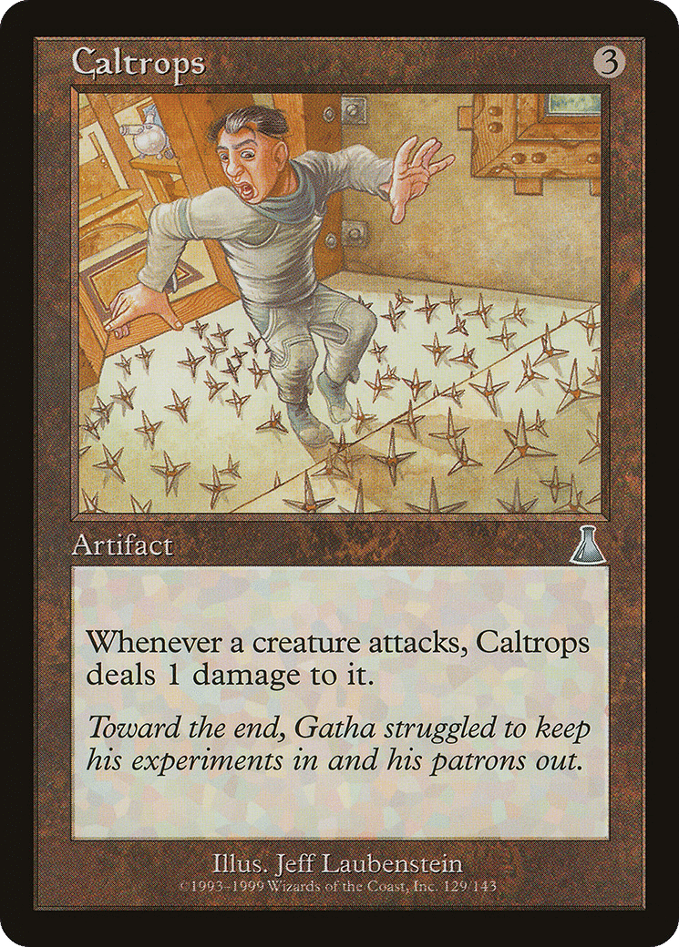 Caltrops — Urza's Destiny — Magic: The Gathering