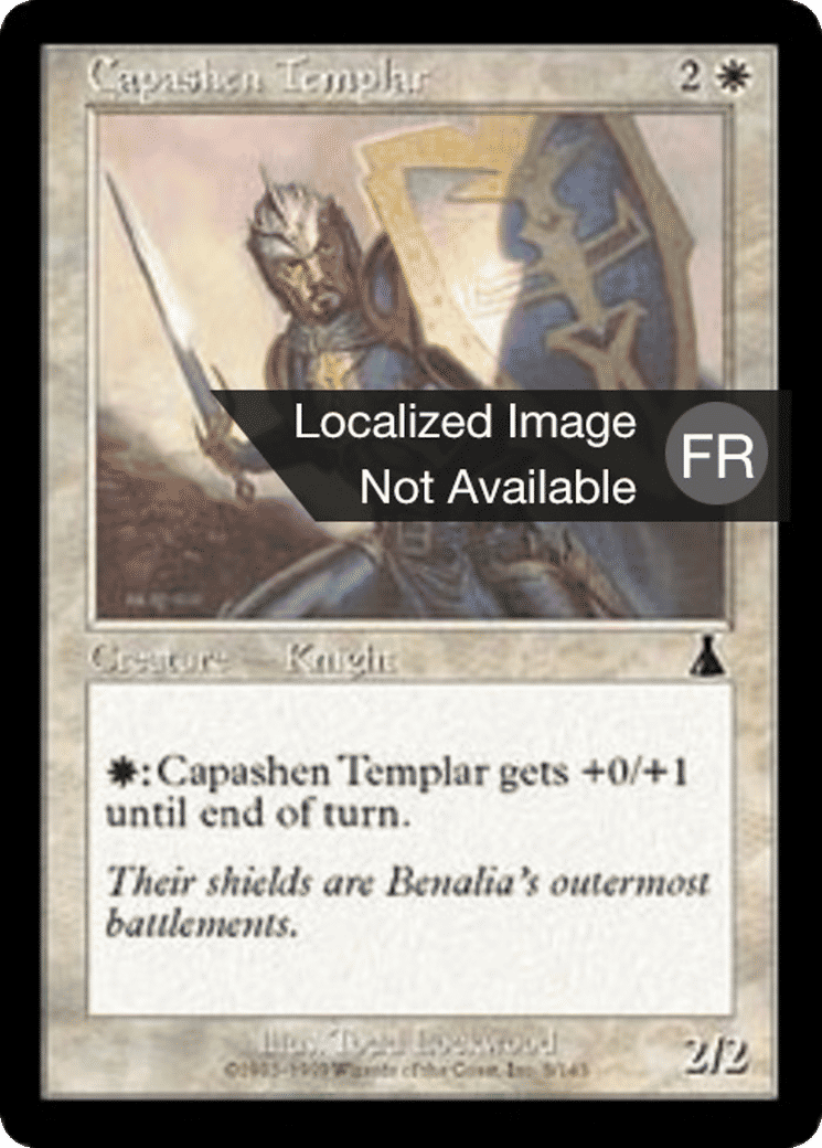 Templier Capashen — Urza's Destiny — Magic: The Gathering