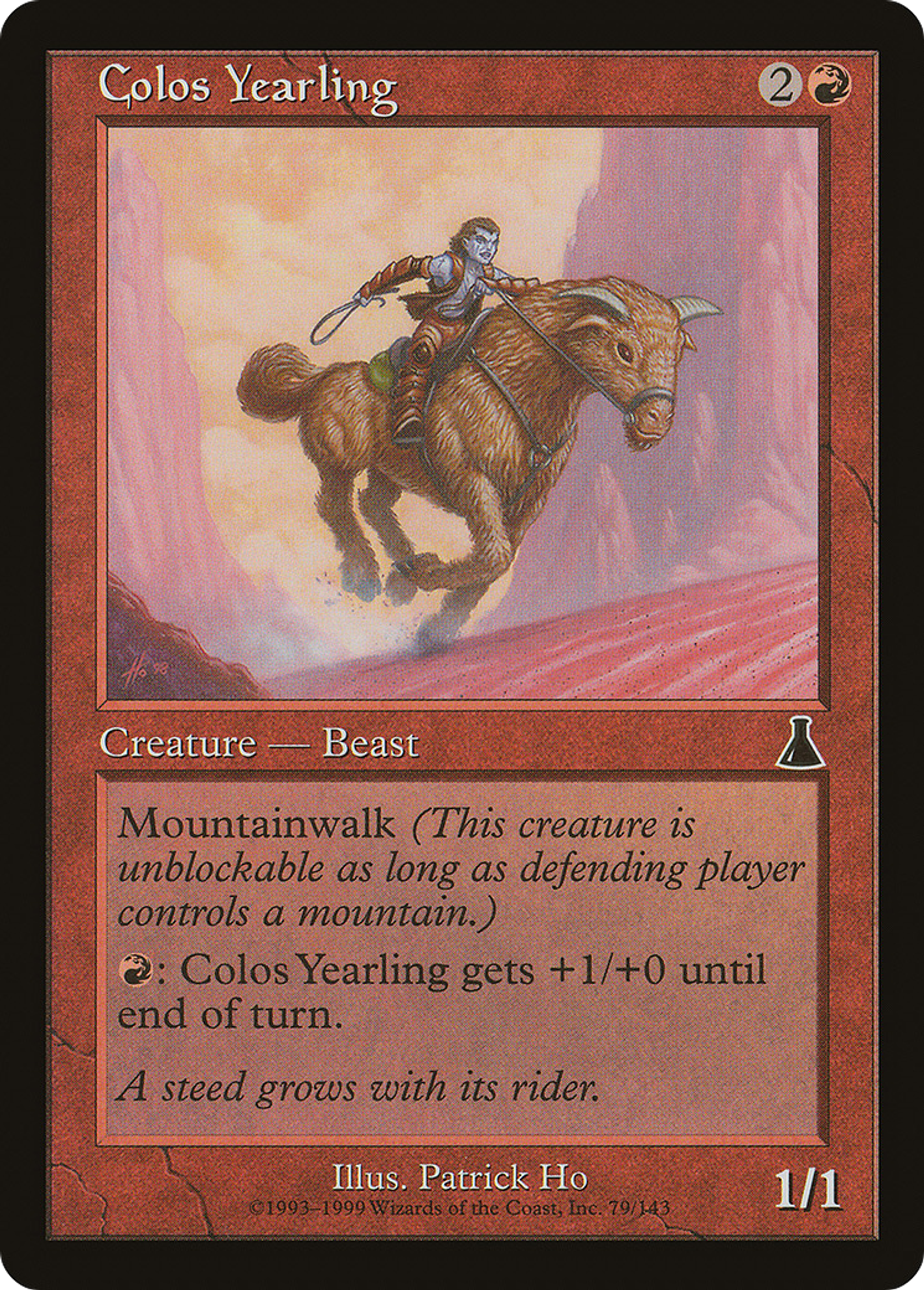 Colos Yearling — Urza's Destiny — Magic: The Gathering