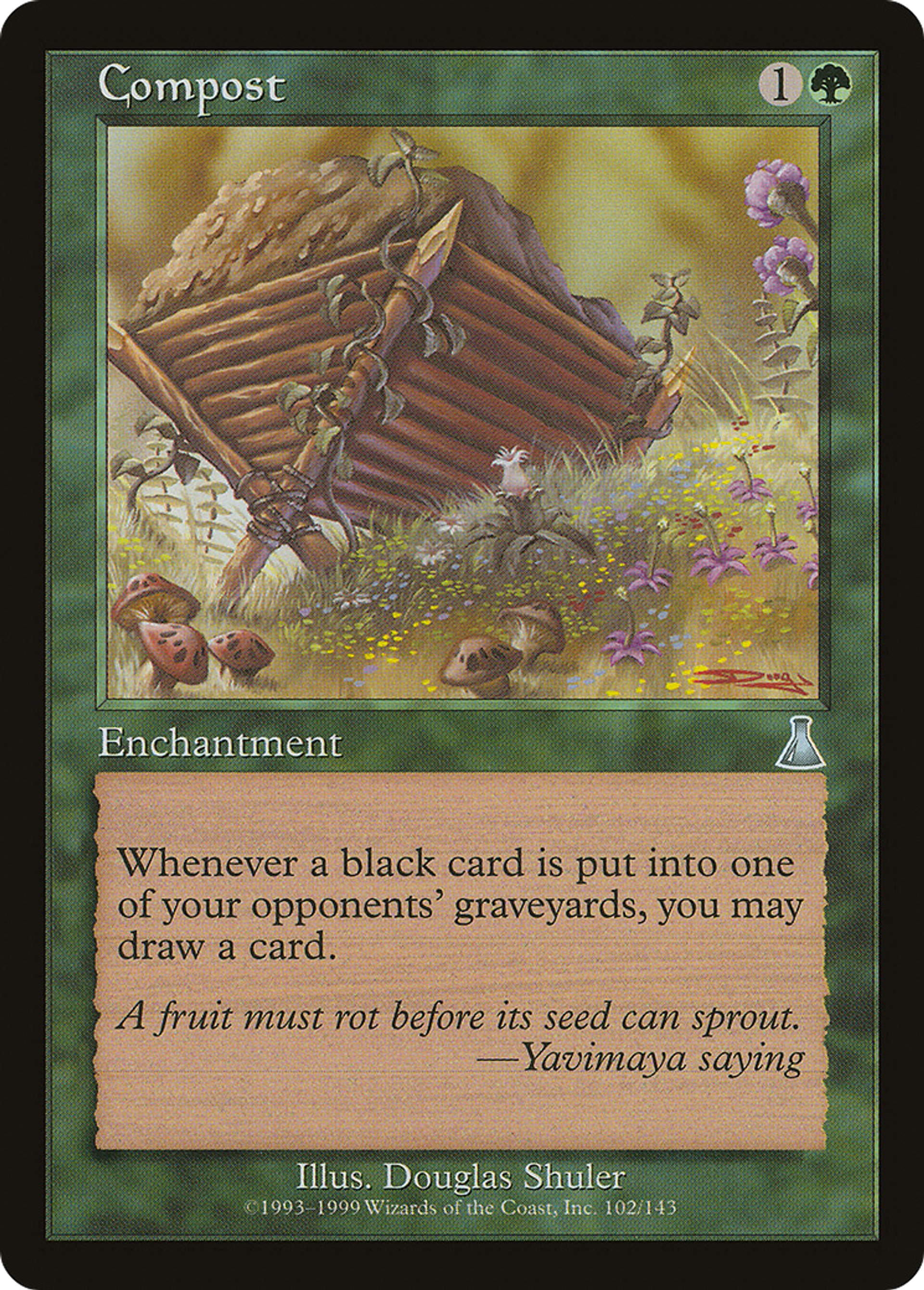 Compost — Urza's Destiny — Magic: The Gathering