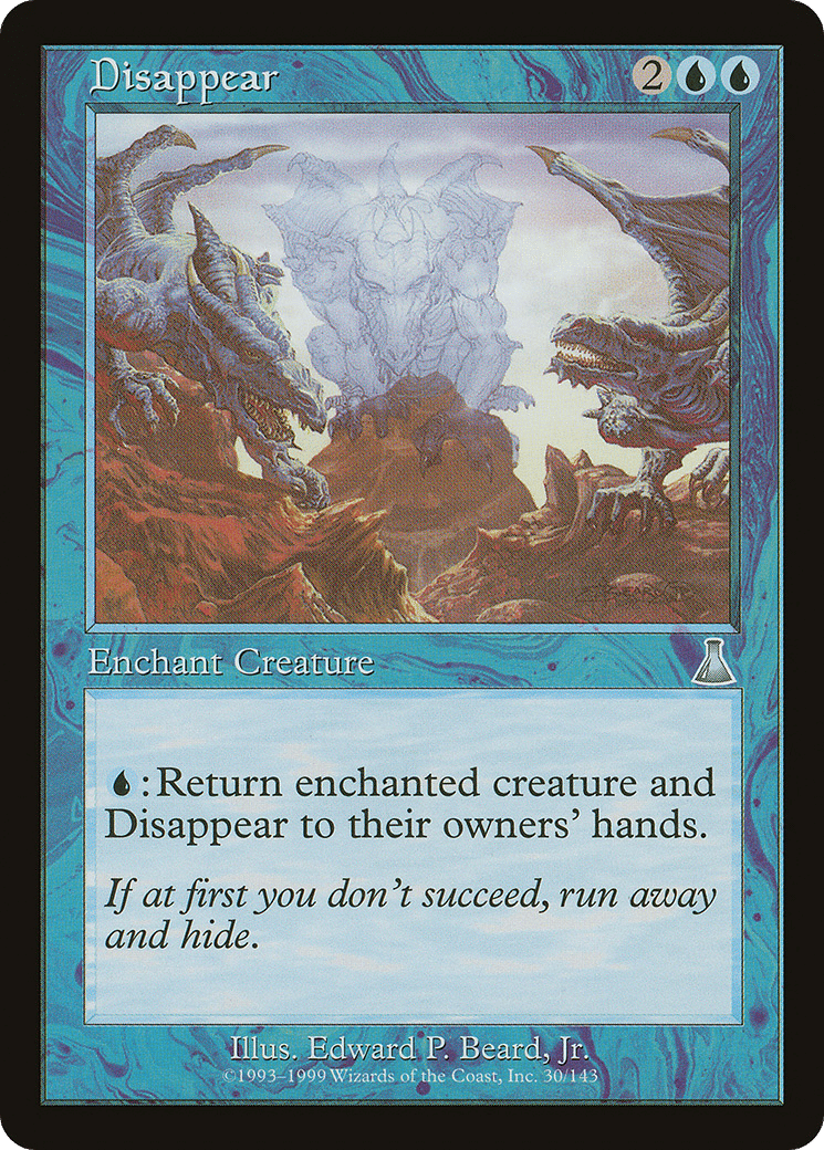 Disappear — Urza's Destiny — Magic: The Gathering