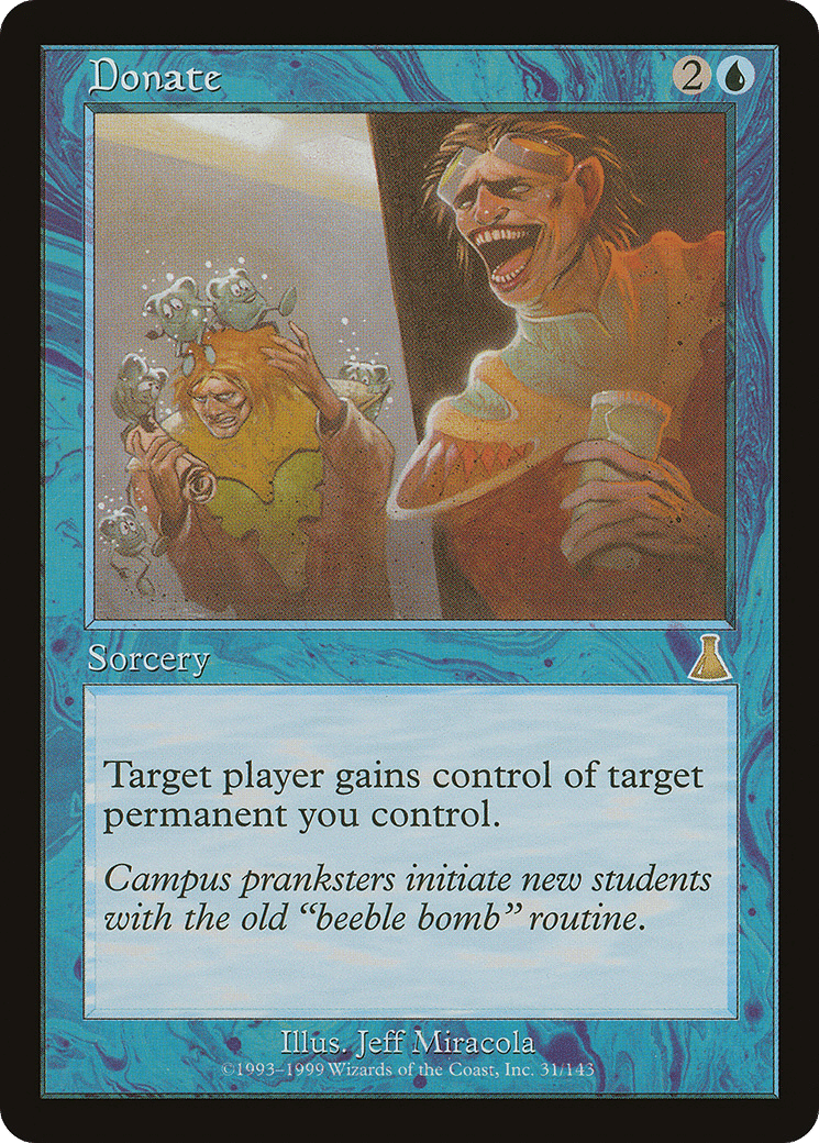 Donation — Urza's Destiny — Magic: The Gathering