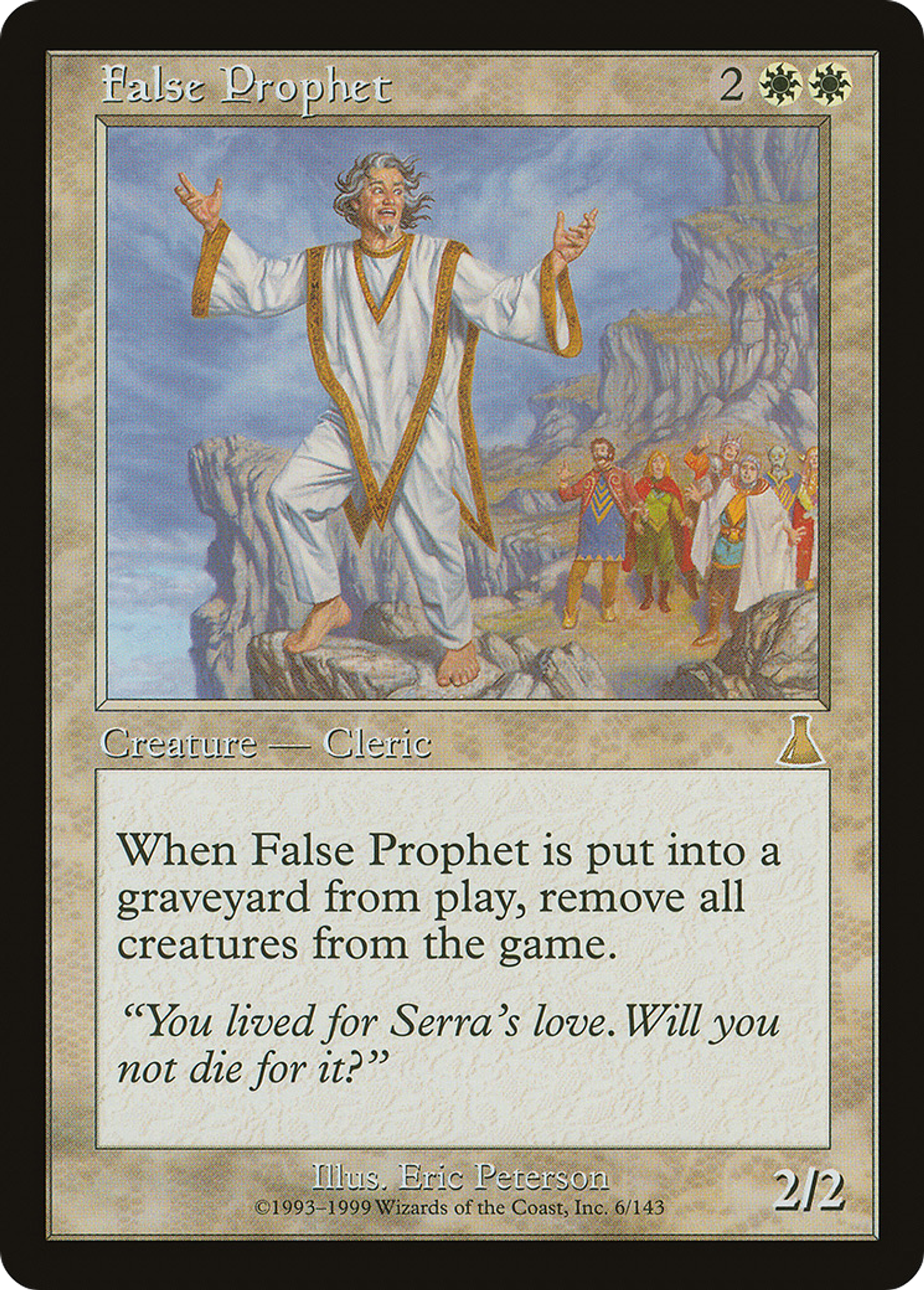False Prophet — Urza's Destiny — Magic: The Gathering