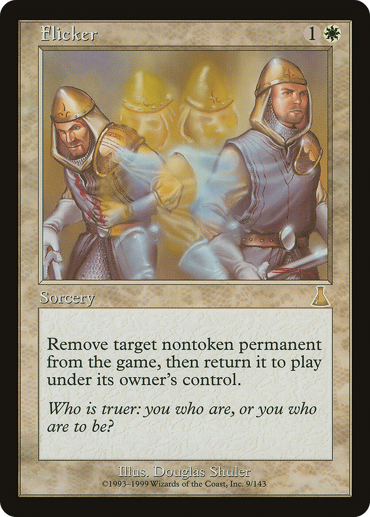 Flicker — Urza's Destiny — Magic: The Gathering