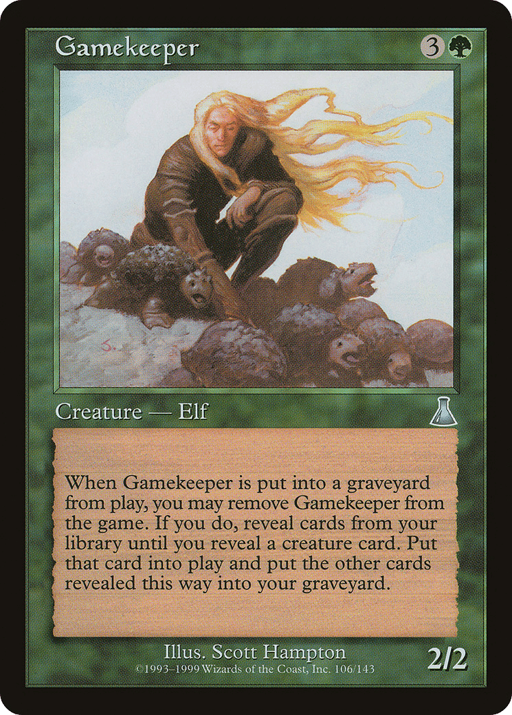 Gamekeeper — Urza's Destiny — Magic: The Gathering