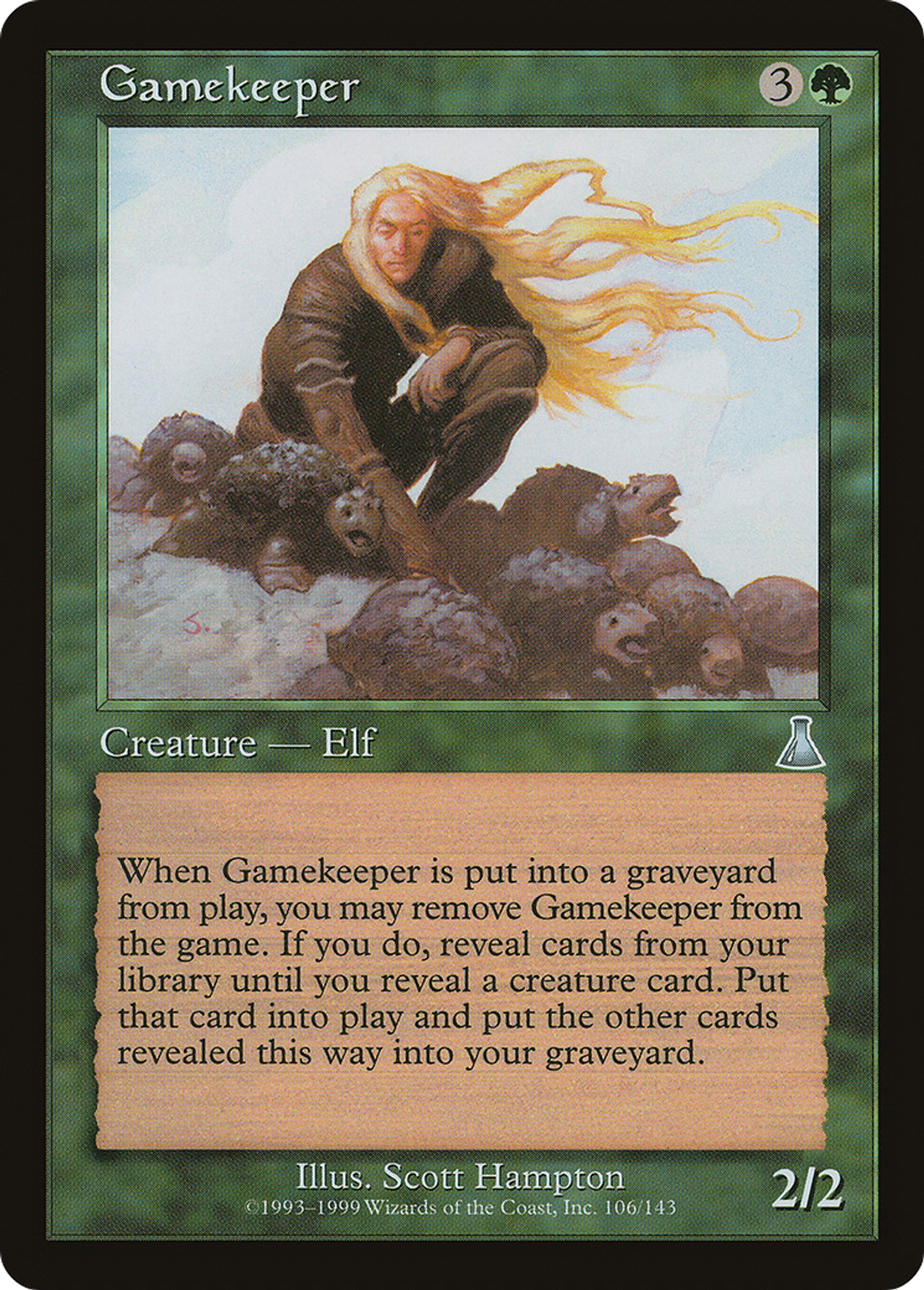 Gamekeeper — Urza's Destiny — Magic: The Gathering