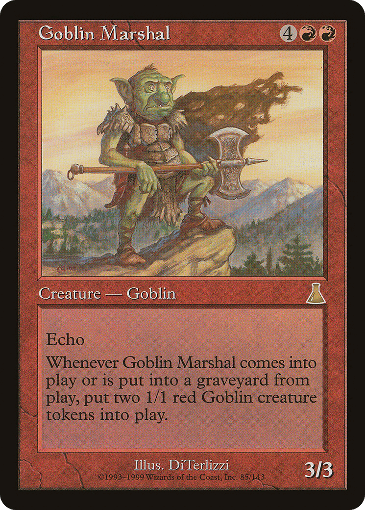 Goblin Marshal — Urza's Destiny — Magic: The Gathering