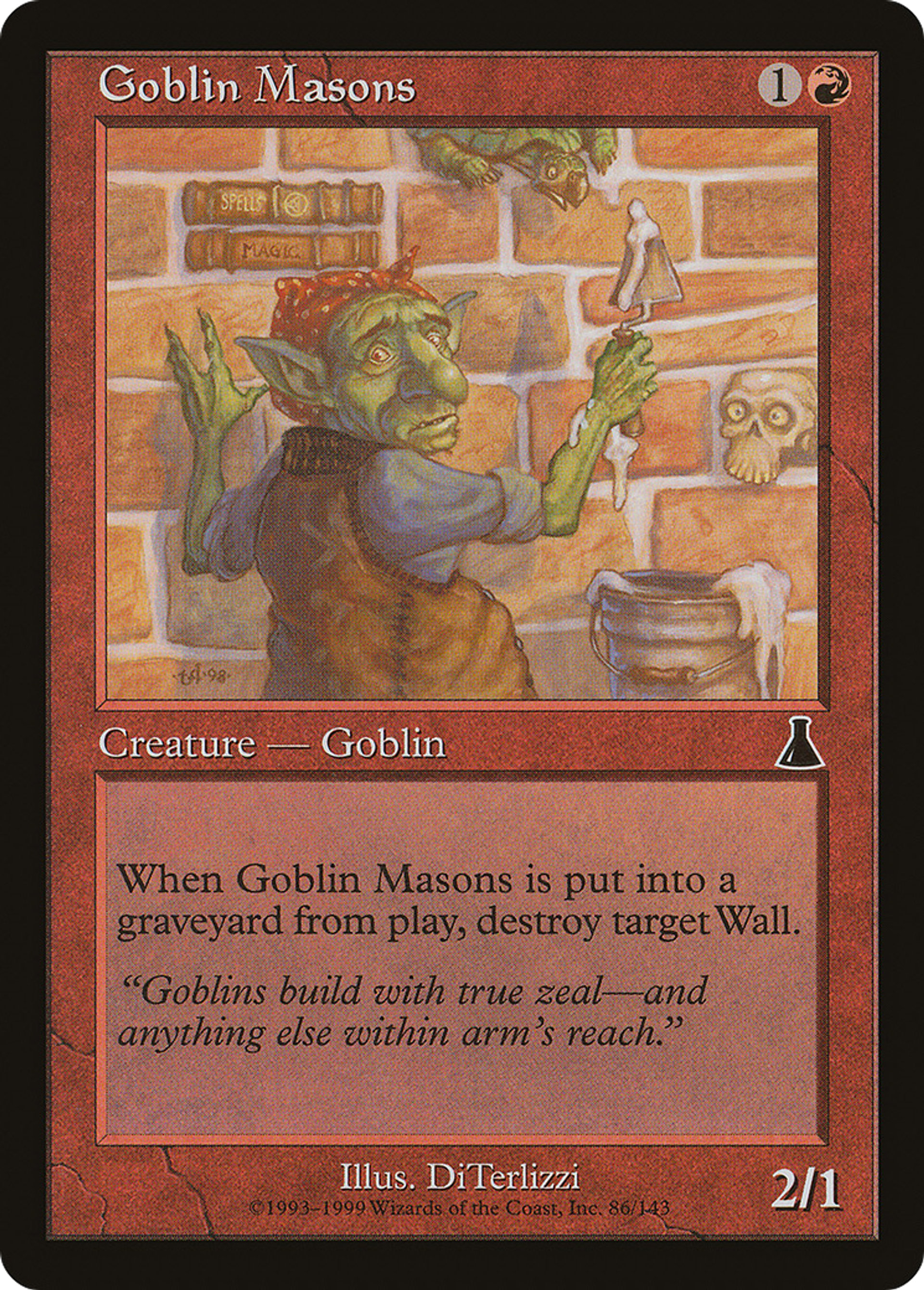 Goblin Masons — Urza's Destiny — Magic: The Gathering