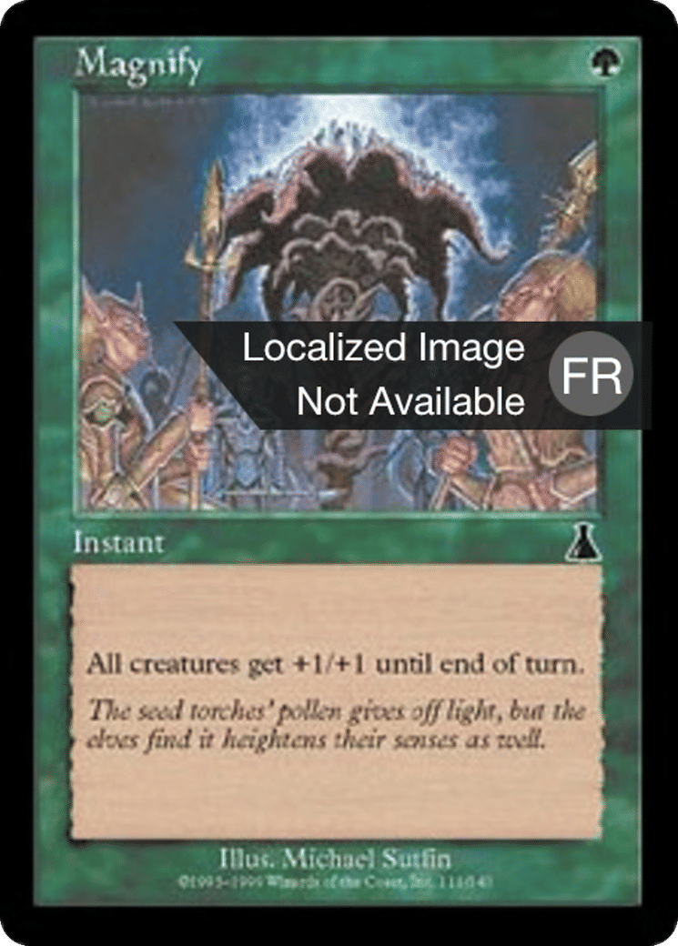 Accroissement — Urza's Destiny — Magic: The Gathering