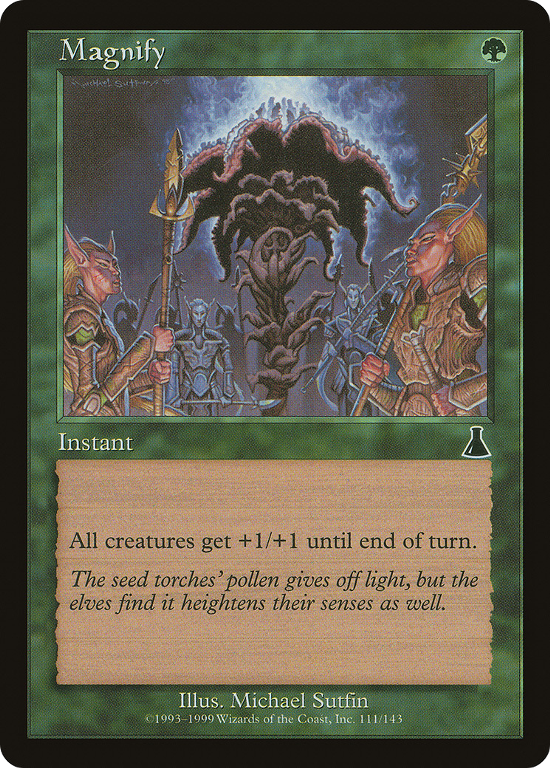 Accroissement — Urza's Destiny — Magic: The Gathering