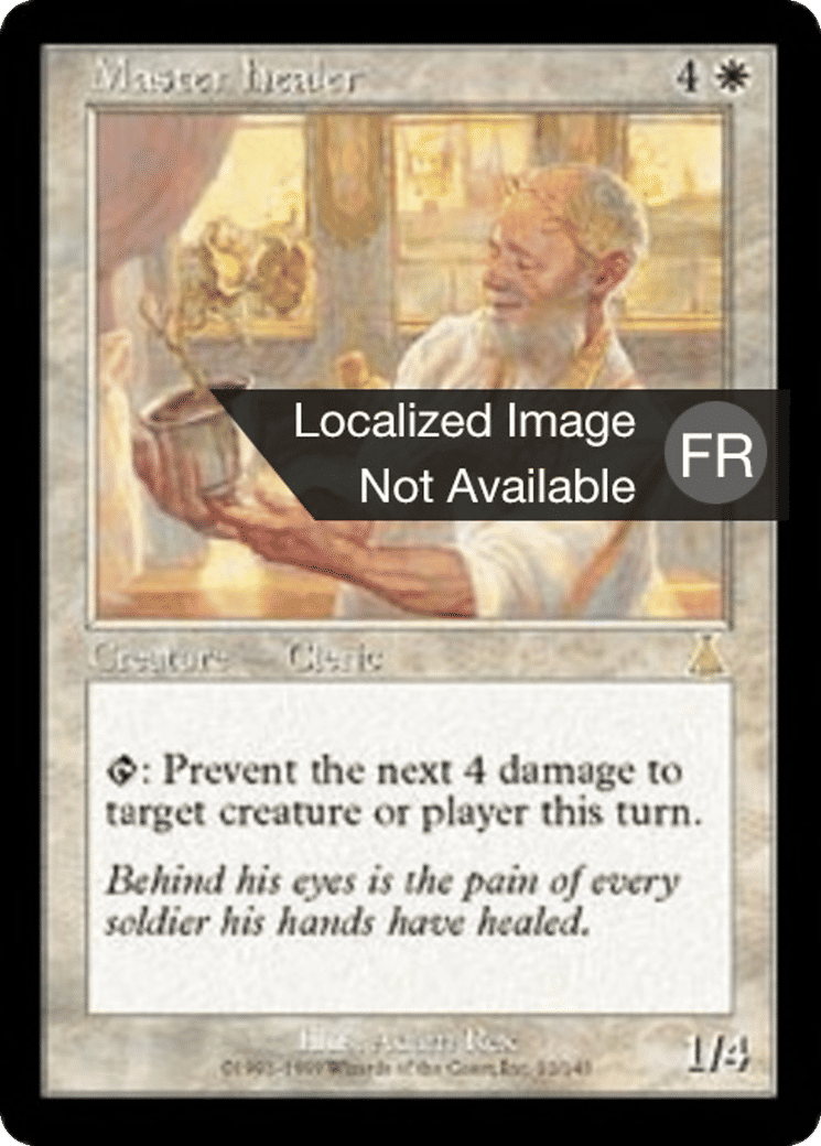 Maître guérisseur — Urza's Destiny — Magic: The Gathering
