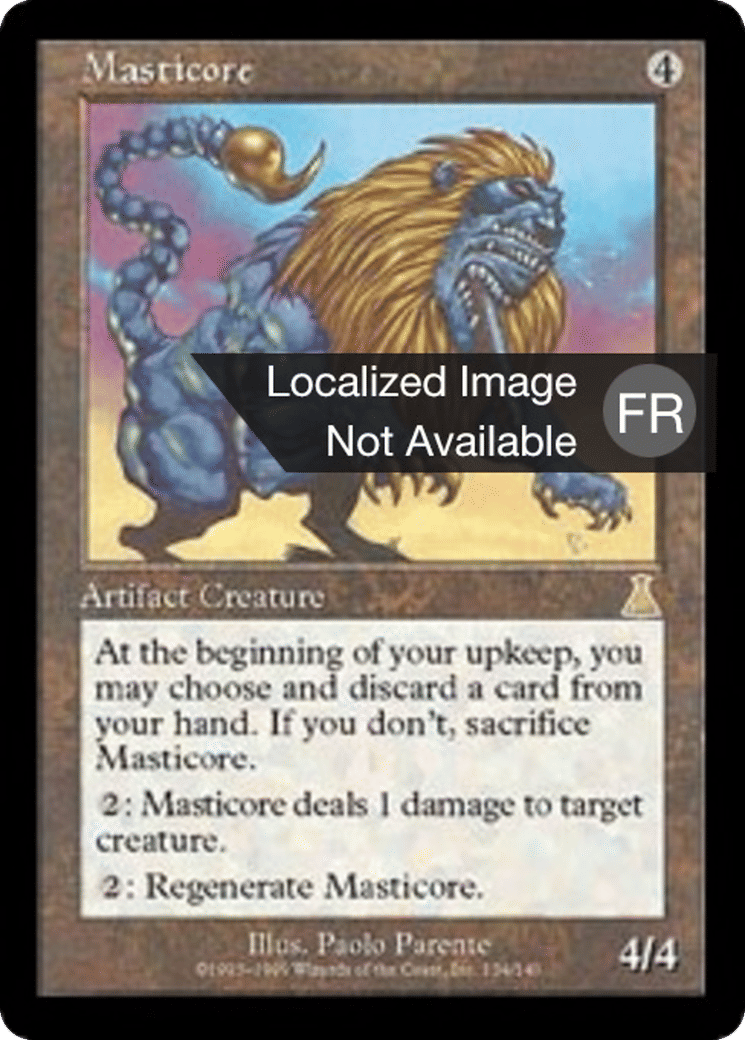 Masticore — Urza's Destiny — Magic: The Gathering