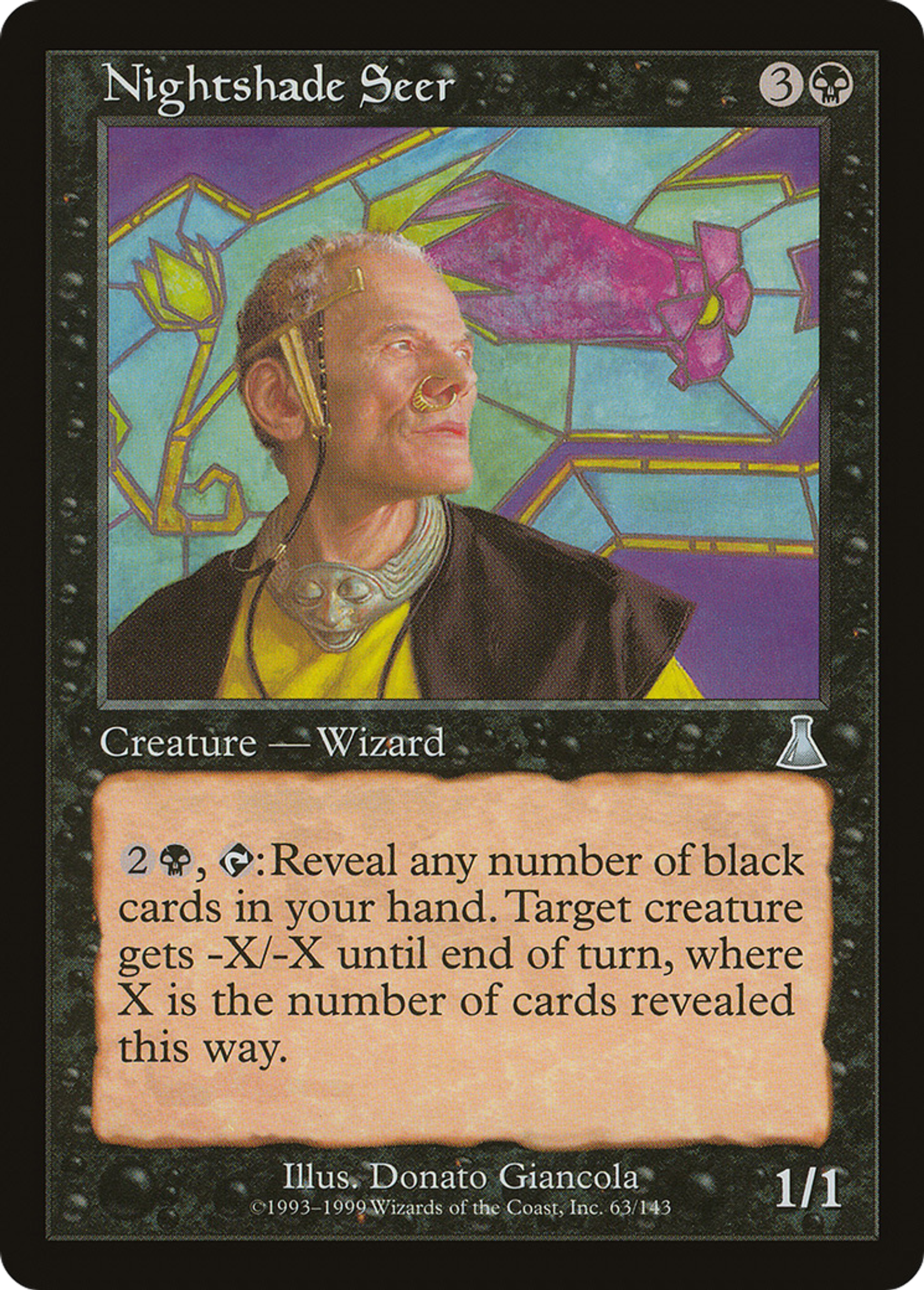 Nightshade Seer — Urza's Destiny — Magic: The Gathering