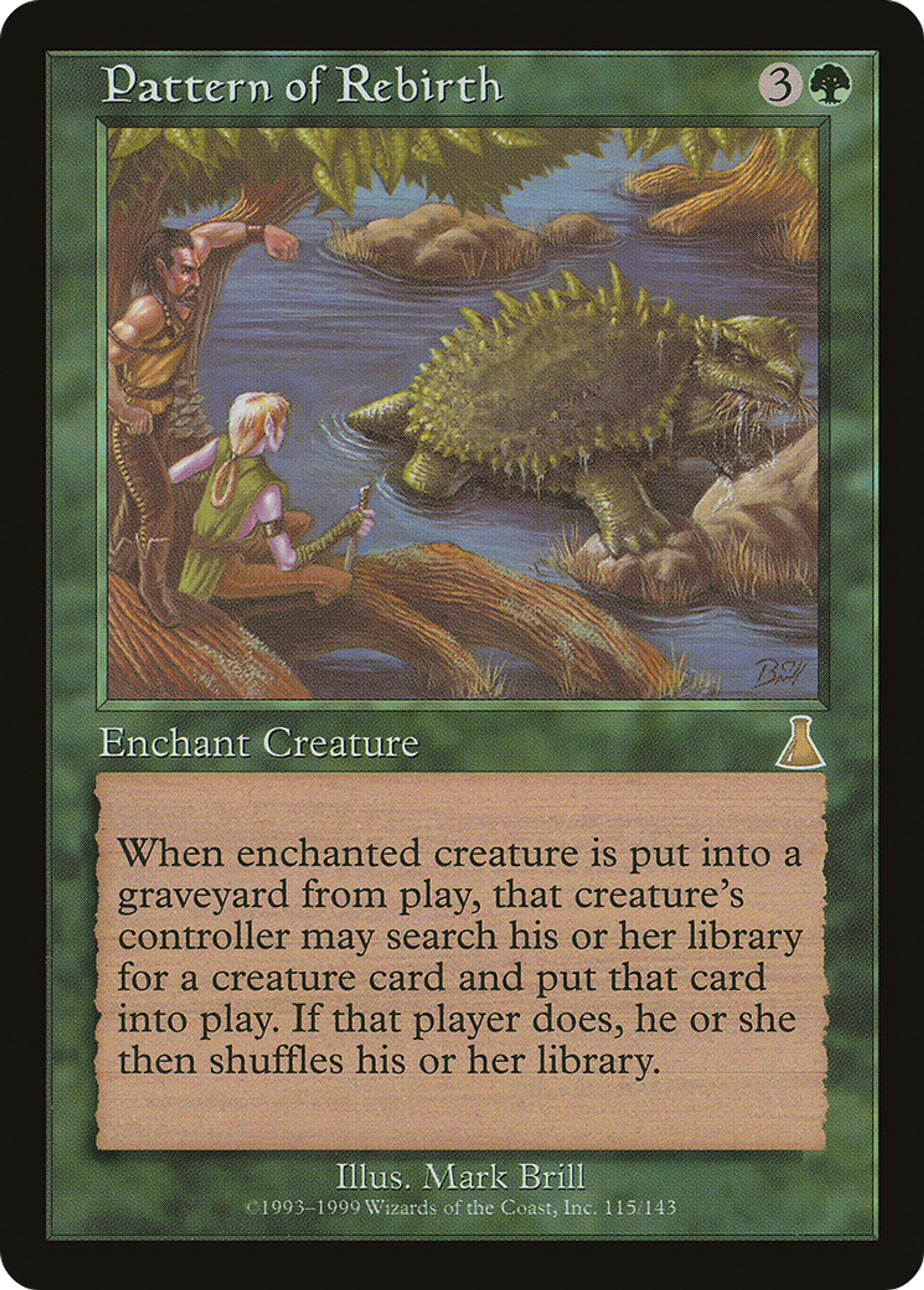 Pattern of Rebirth — Urza's Destiny — Magic: The Gathering