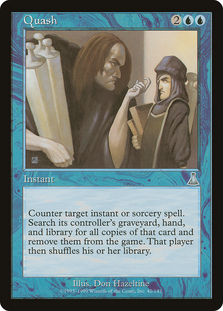 Quash — Urza's Destiny — Magic: The Gathering