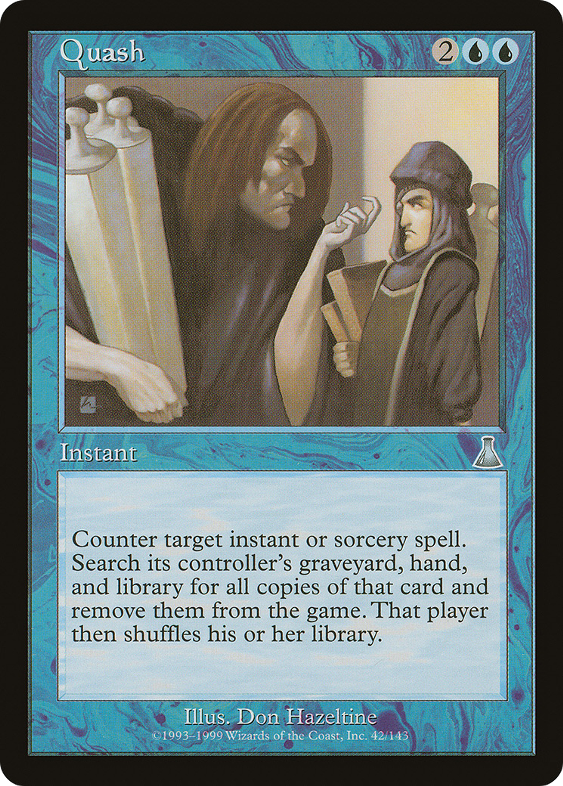 Quash — Urza's Destiny — Magic: The Gathering