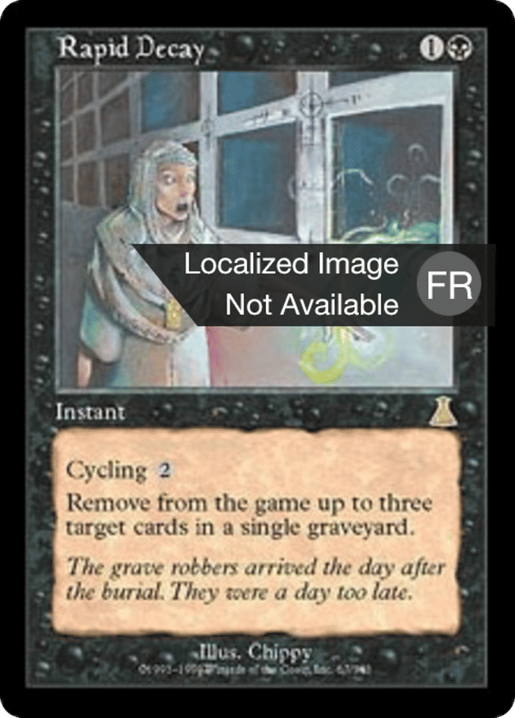 Décomposition Rapide — Urza's Destiny — Magic: The Gathering