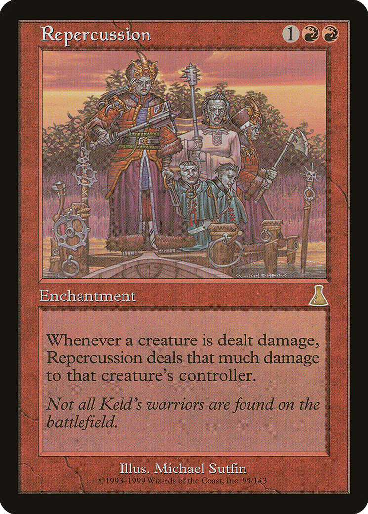 Repercussion — Urza's Destiny — Magic: The Gathering