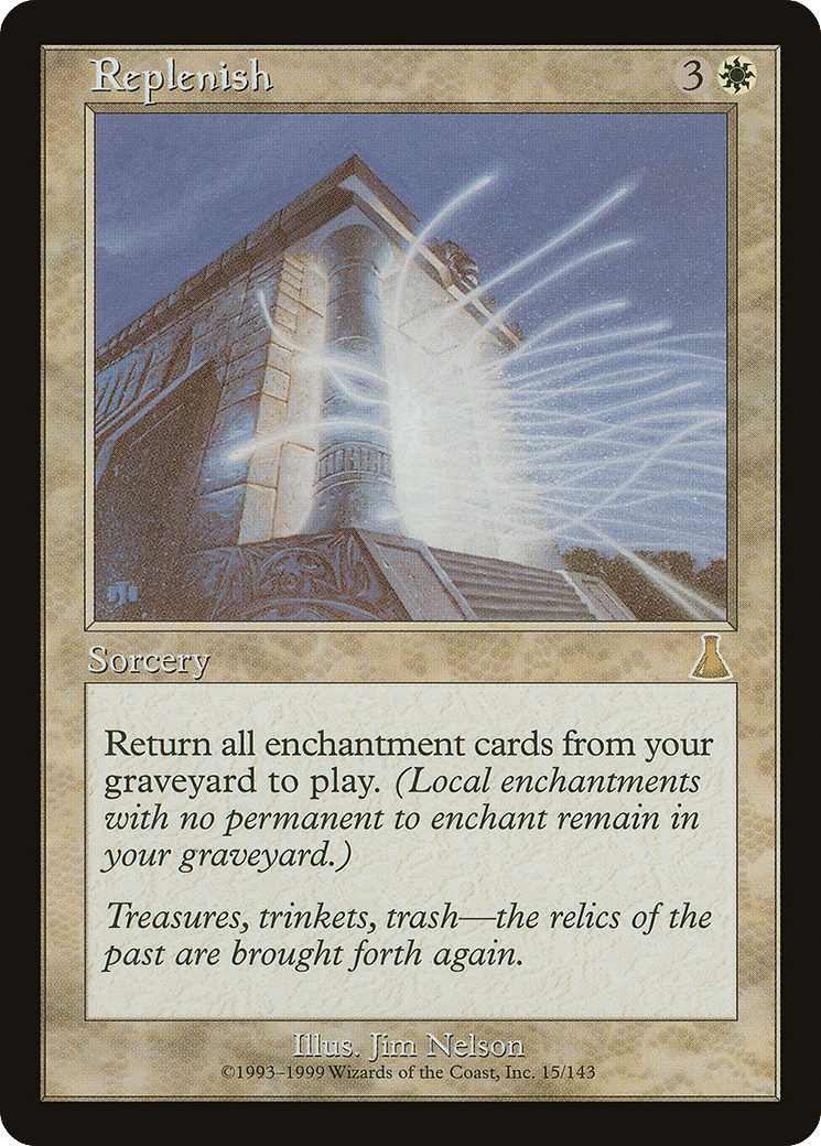 Replenish — Urza's Destiny — Magic: The Gathering