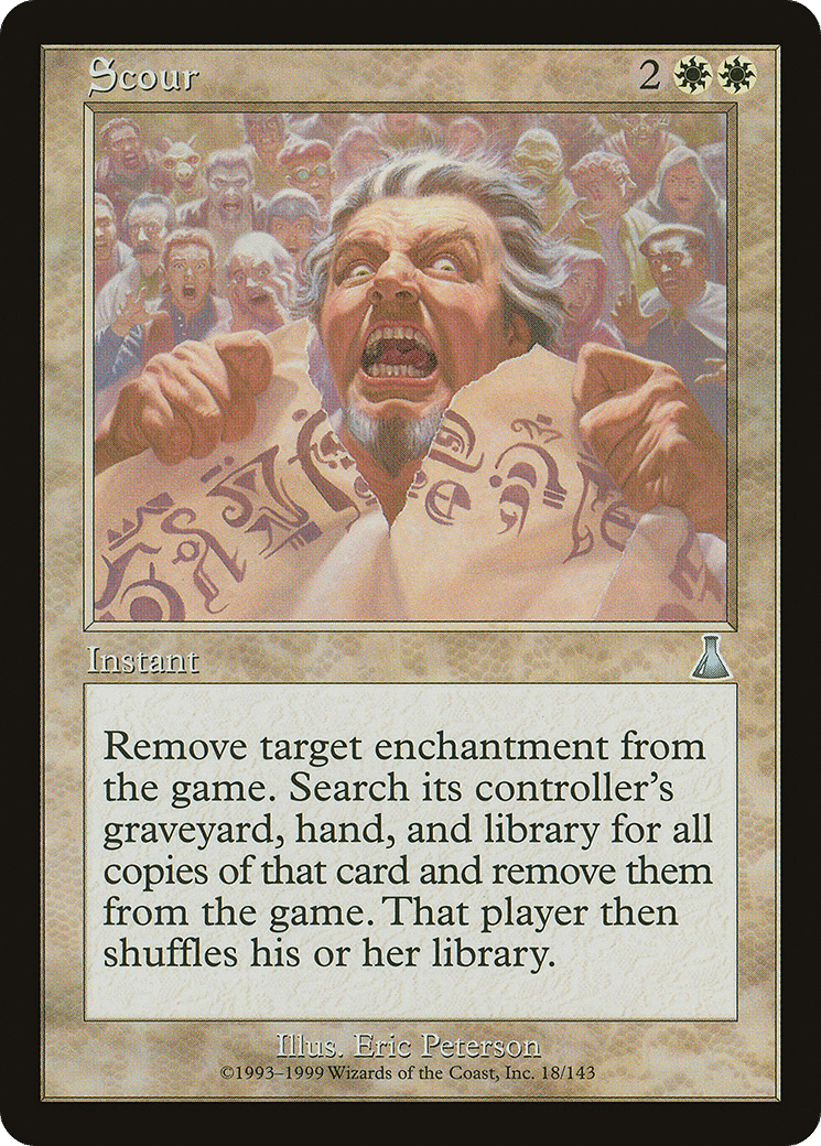 Scour — Urza's Destiny — Magic: The Gathering