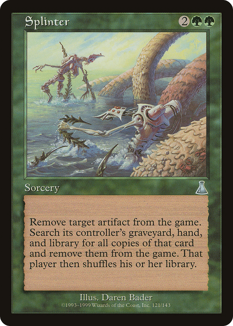 Splinter — Urza's Destiny — Magic: The Gathering