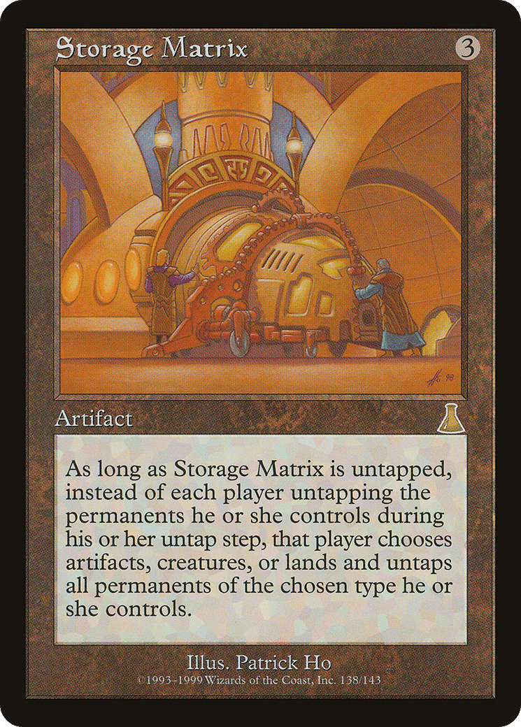 Storage Matrix — Urza's Destiny — Magic: The Gathering