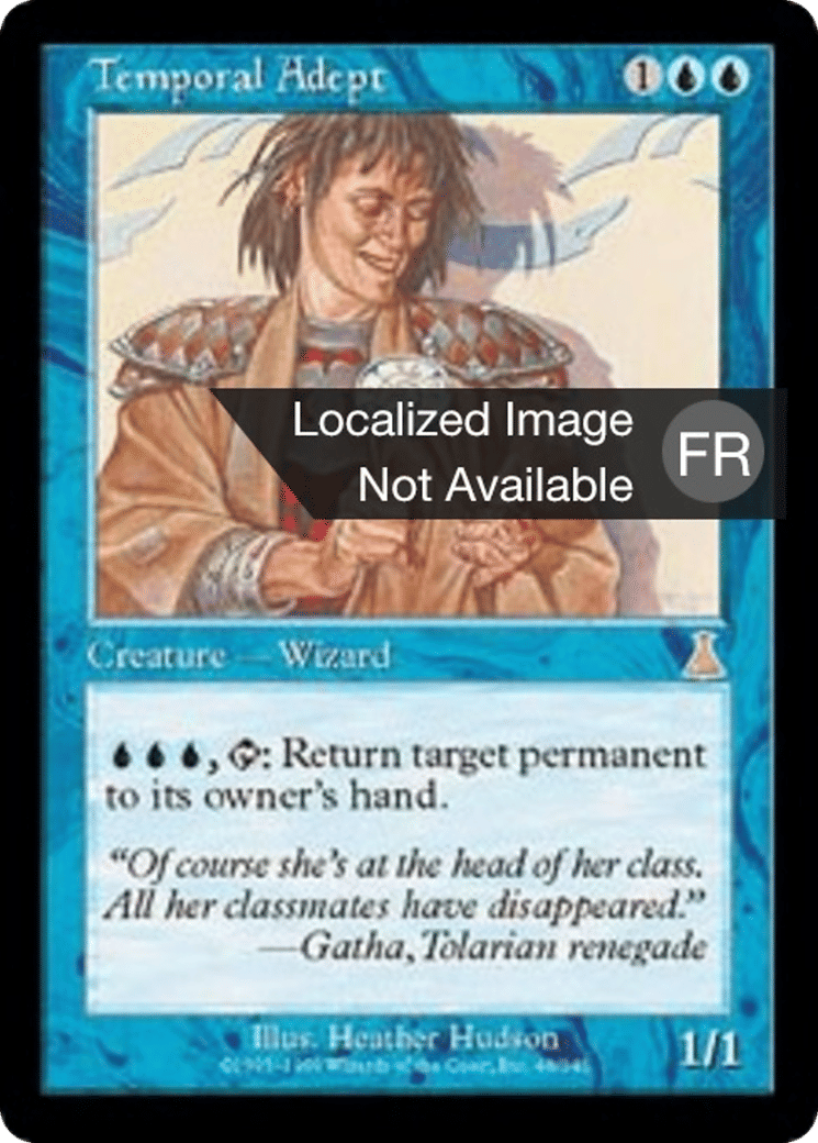 Expert en temporalité — Urza's Destiny — Magic: The Gathering