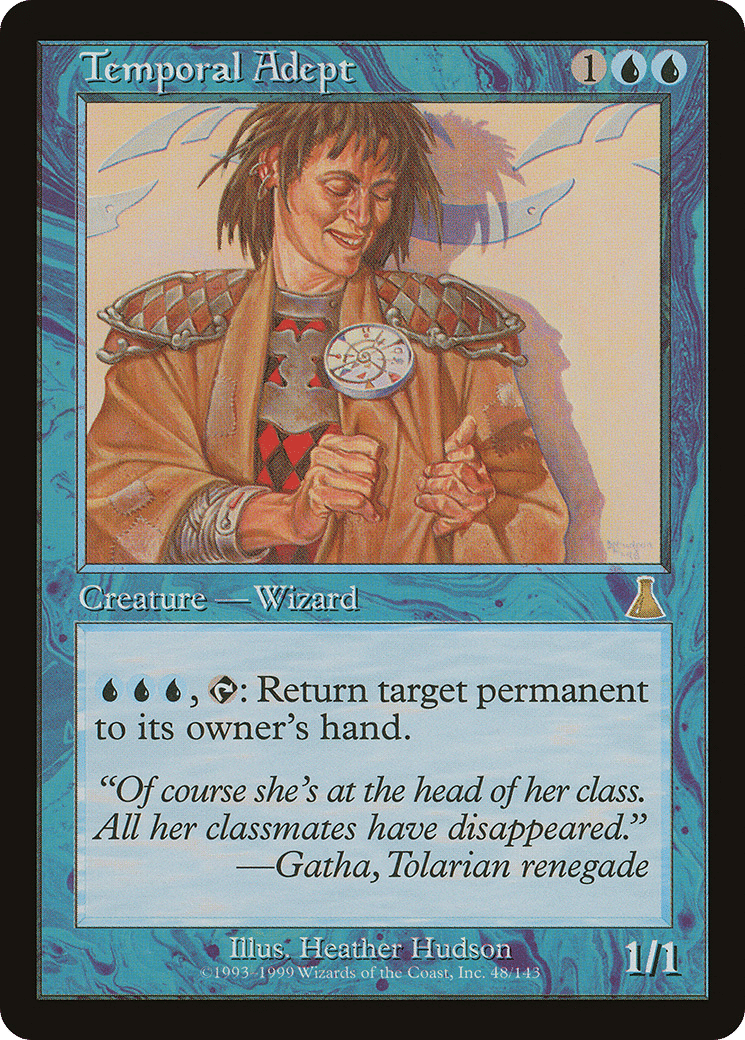 Temporal Adept — Urza's Destiny — Magic: The Gathering