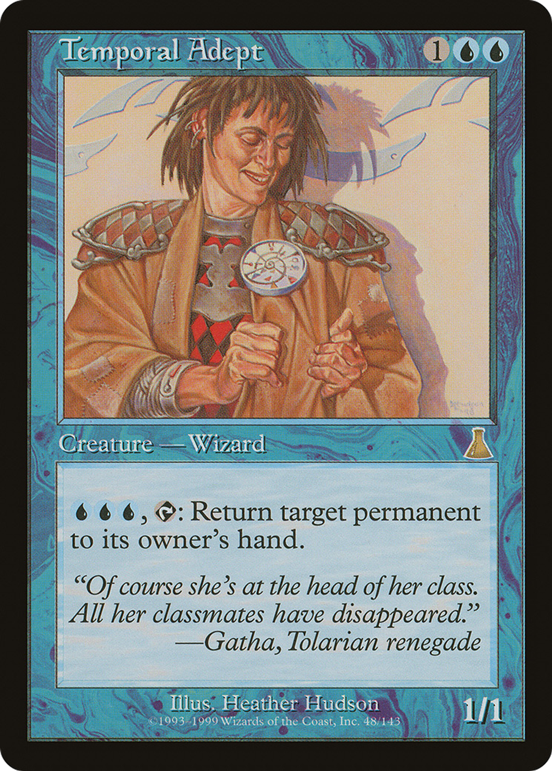 Temporal Adept — Urza's Destiny — Magic: The Gathering