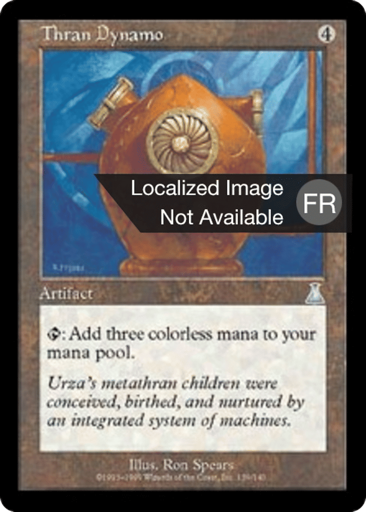 Dynamo thran — Urza's Destiny — Magic: The Gathering
