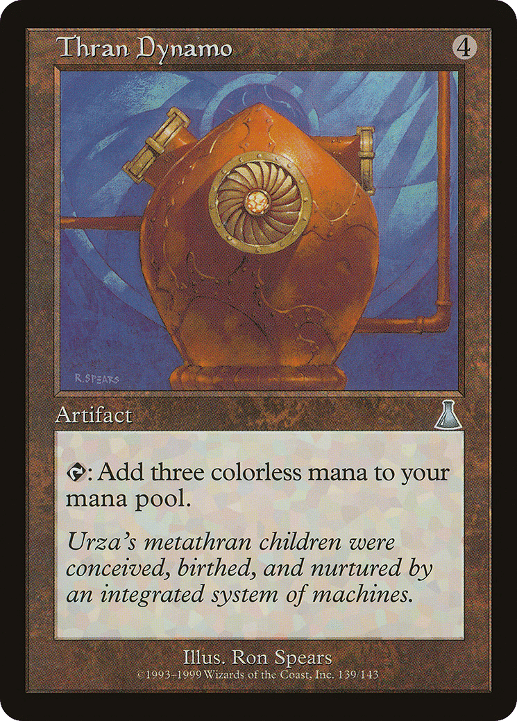 Thran Dynamo — Urza's Destiny — Magic: The Gathering