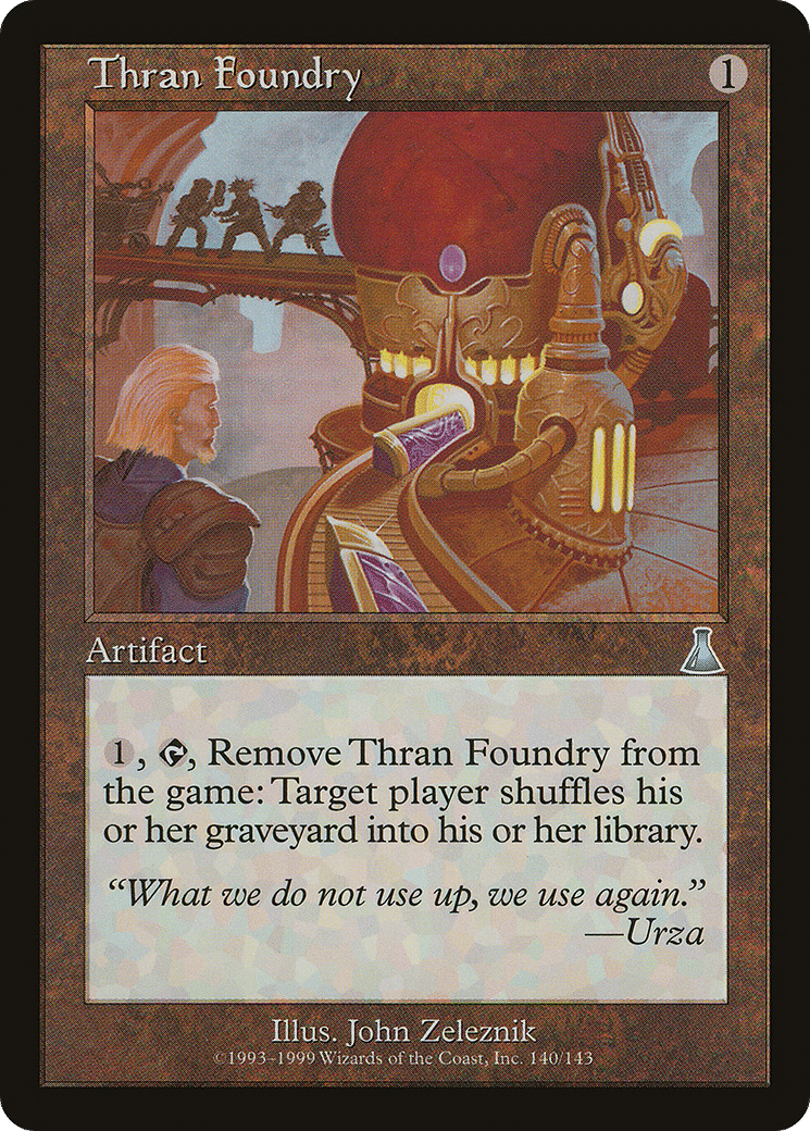 Thran Foundry — Urza's Destiny — Magic: The Gathering