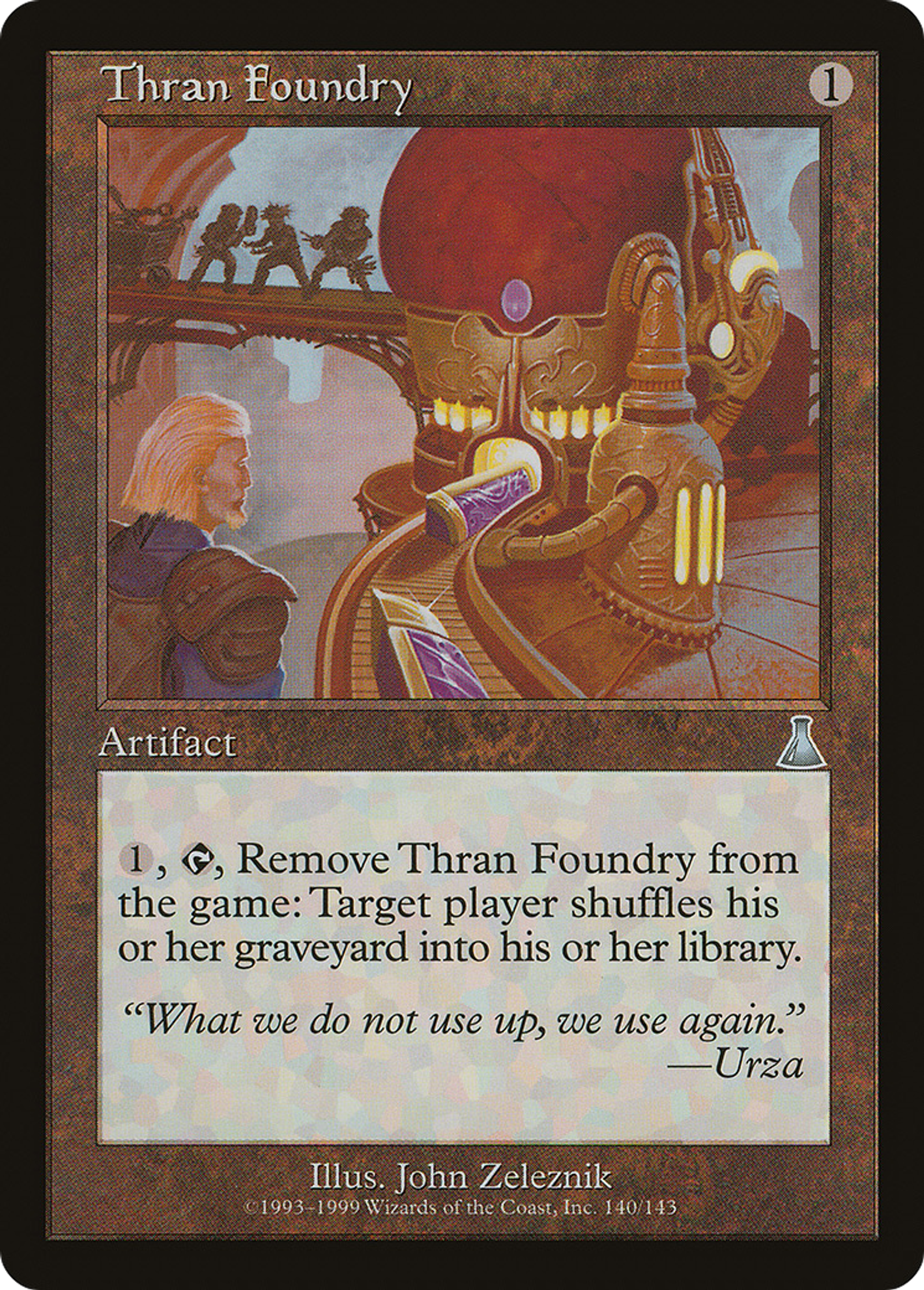 Fonderie Thran — Urza's Destiny — Magic: The Gathering