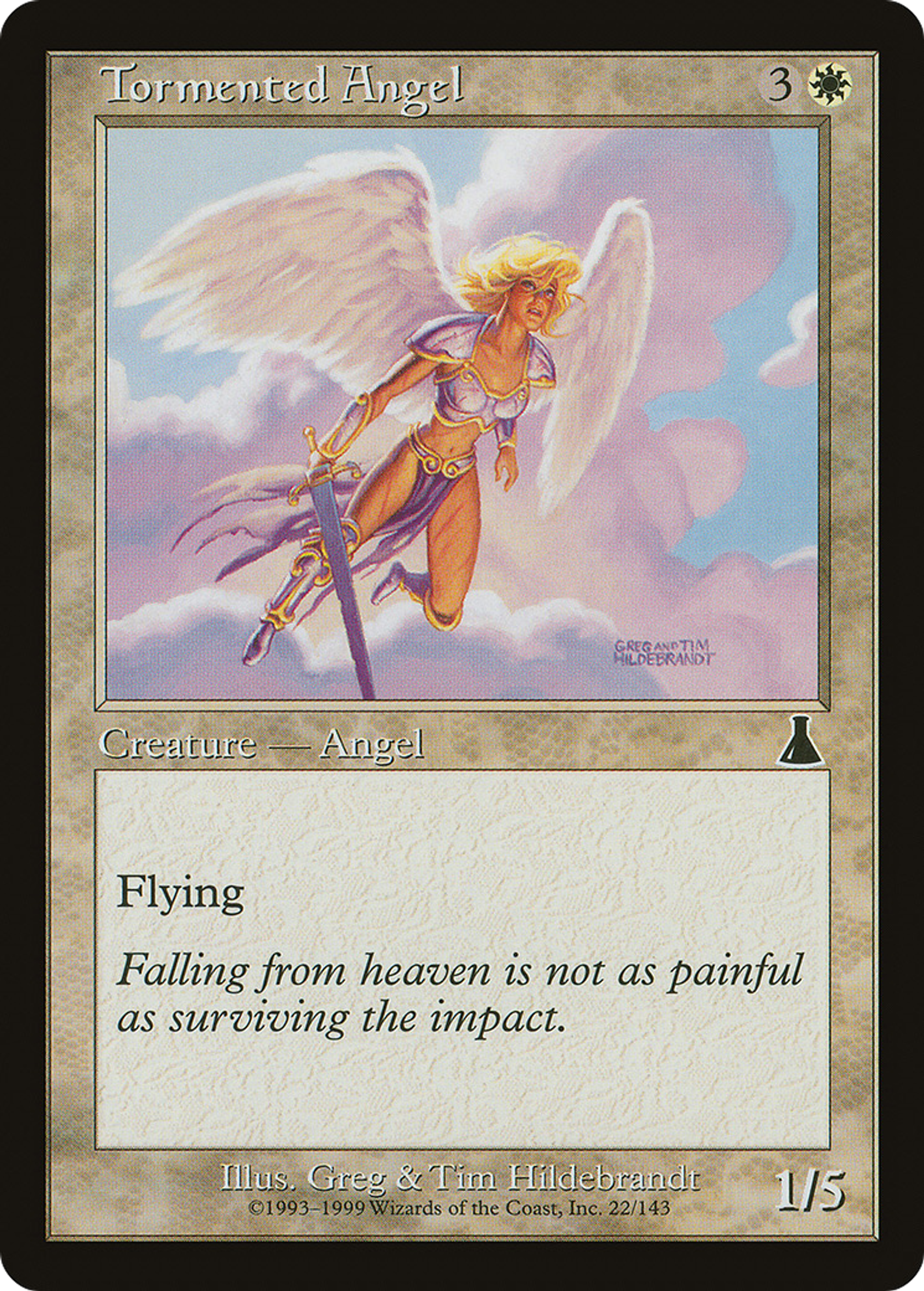 Tormented Angel — Urza's Destiny — Magic: The Gathering