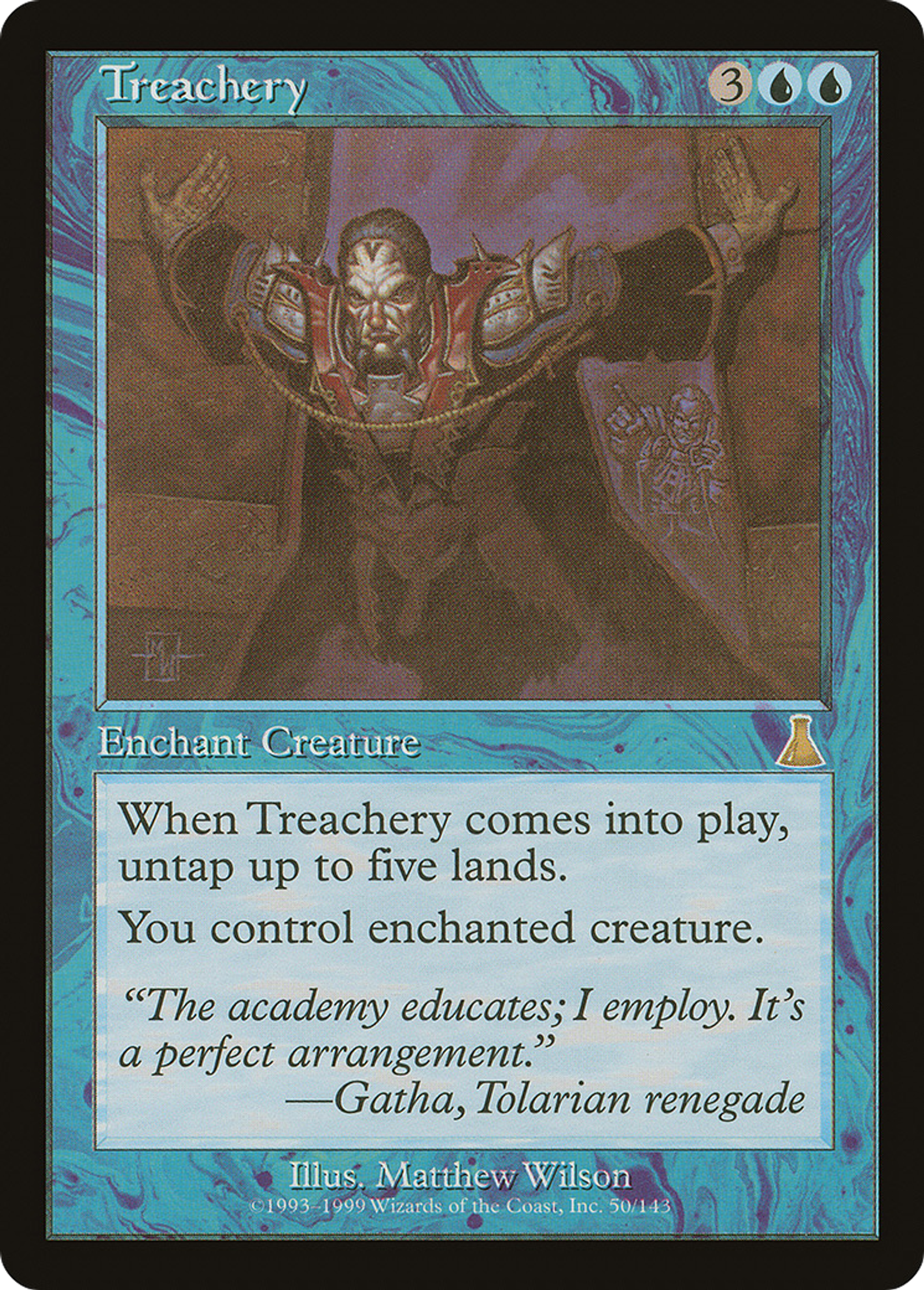 Treachery — Urza's Destiny — Magic: The Gathering