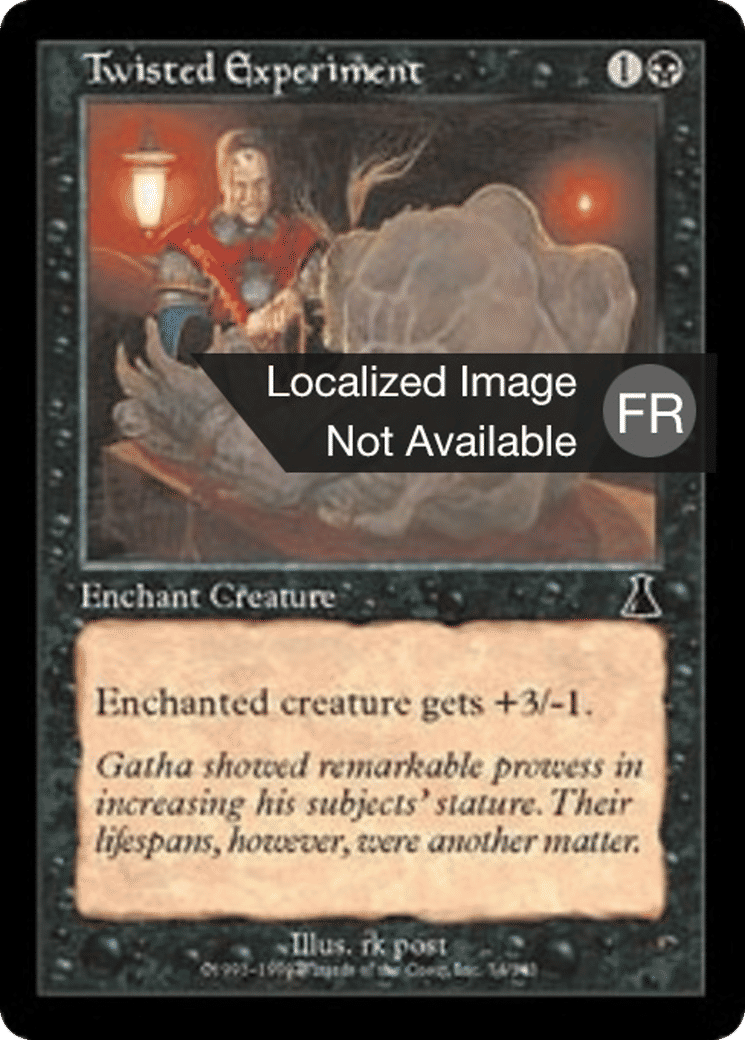 Expérience tordue — Urza's Destiny — Magic: The Gathering