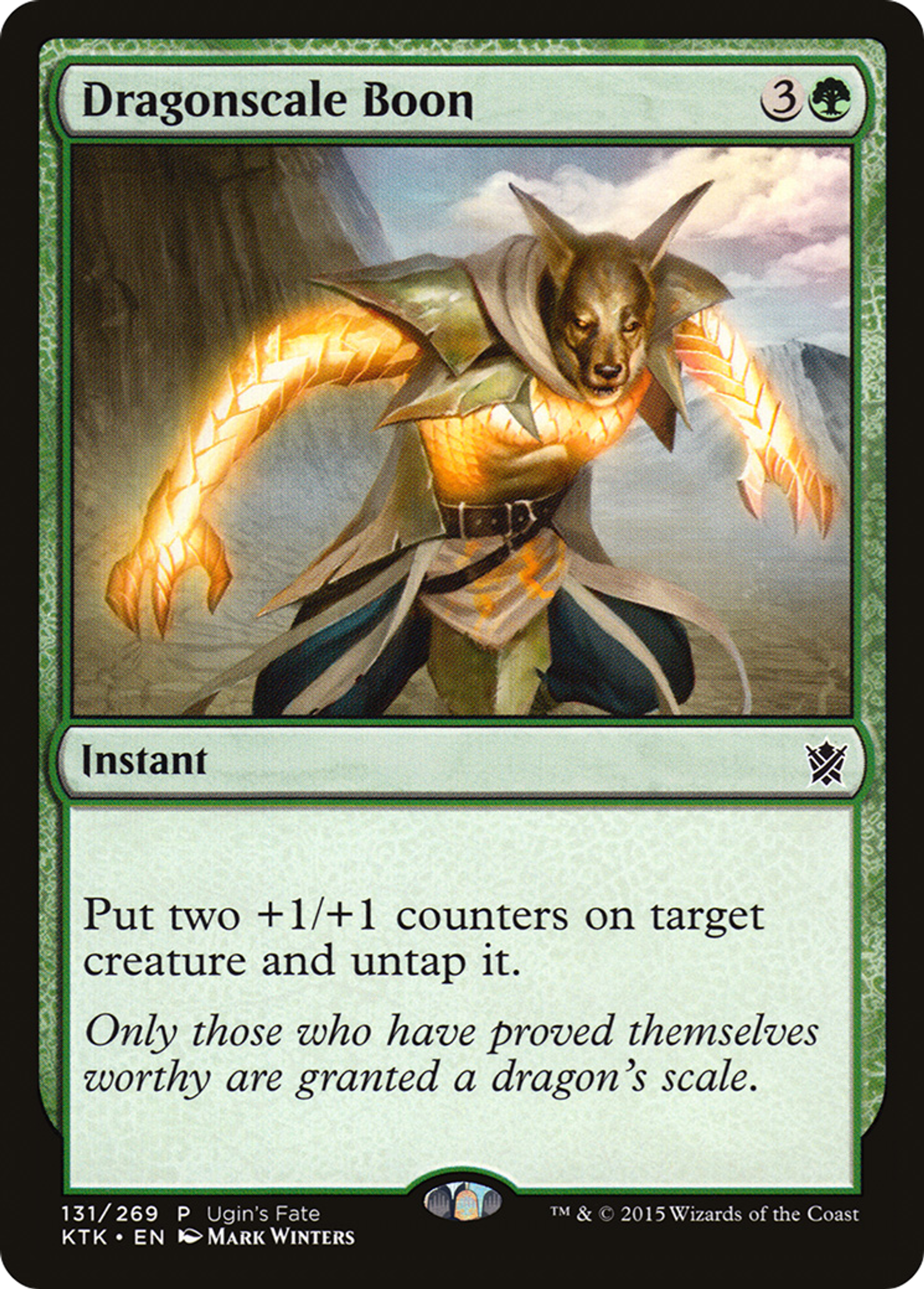 Faveur d'écailledragon — Ugin's Fate — Magic: The Gathering
