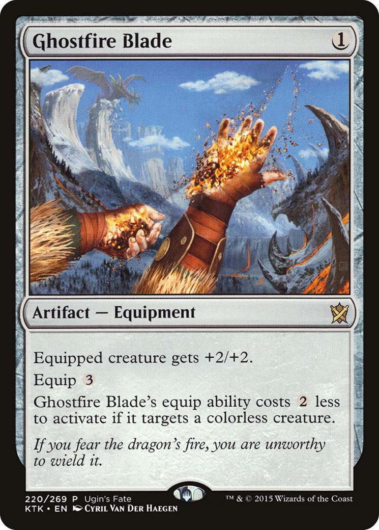 Ghostfire Blade — Ugin's Fate — Magic: The Gathering