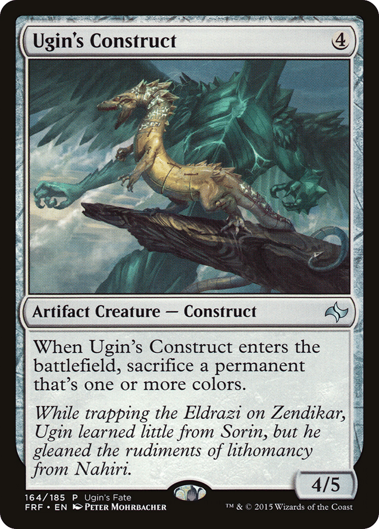 Ugin's Construct — Ugin's Fate — Magic: The Gathering