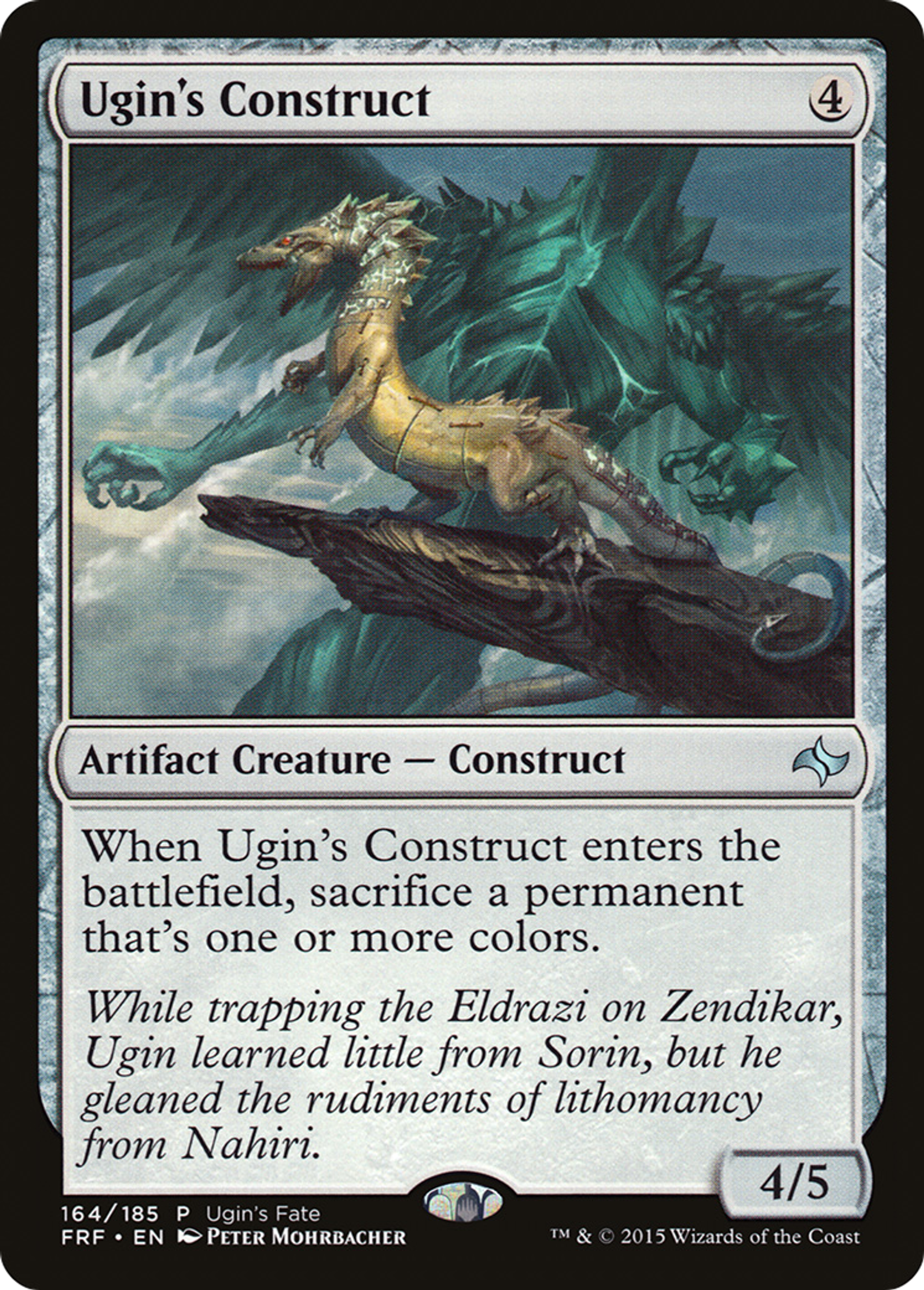 Ugin's Construct — Ugin's Fate — Magic: The Gathering